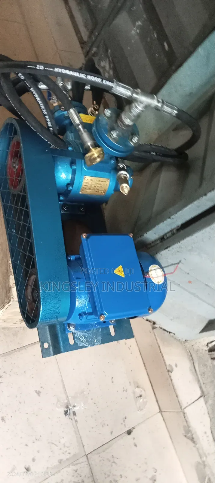 LPG VANE PUMP With Single Phase 2hp Motor