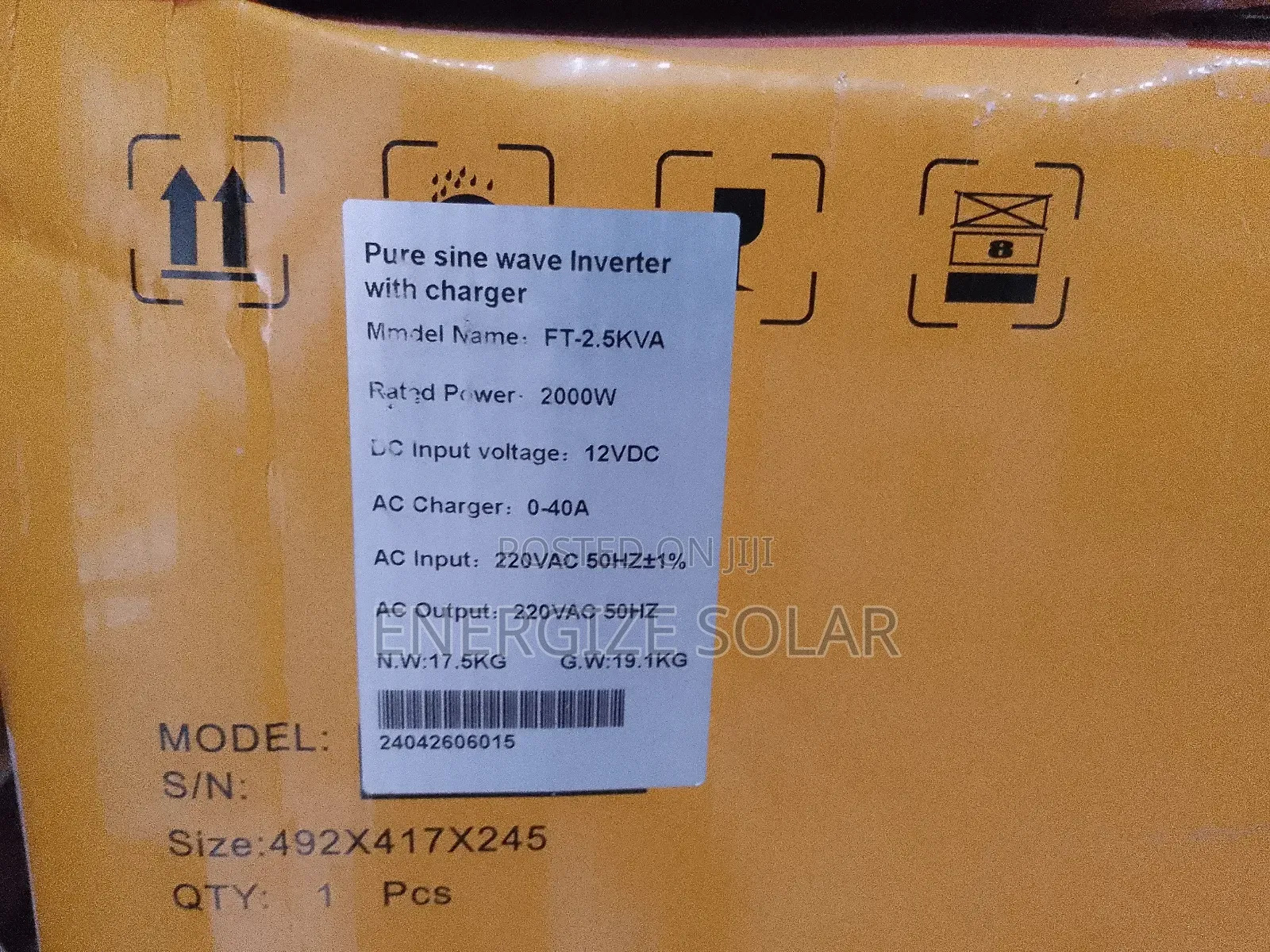2.5kva 12v Snadi Inverter