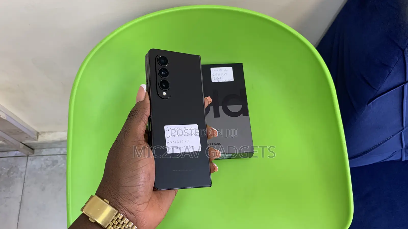 New Samsung Galaxy Z Fold4 256 GB Black