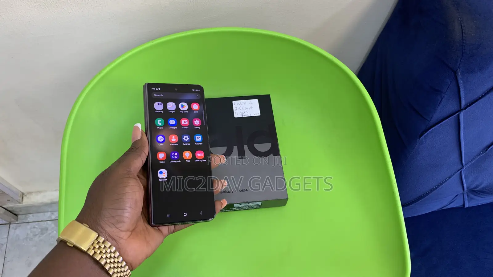 New Samsung Galaxy Z Fold4 256 GB Black