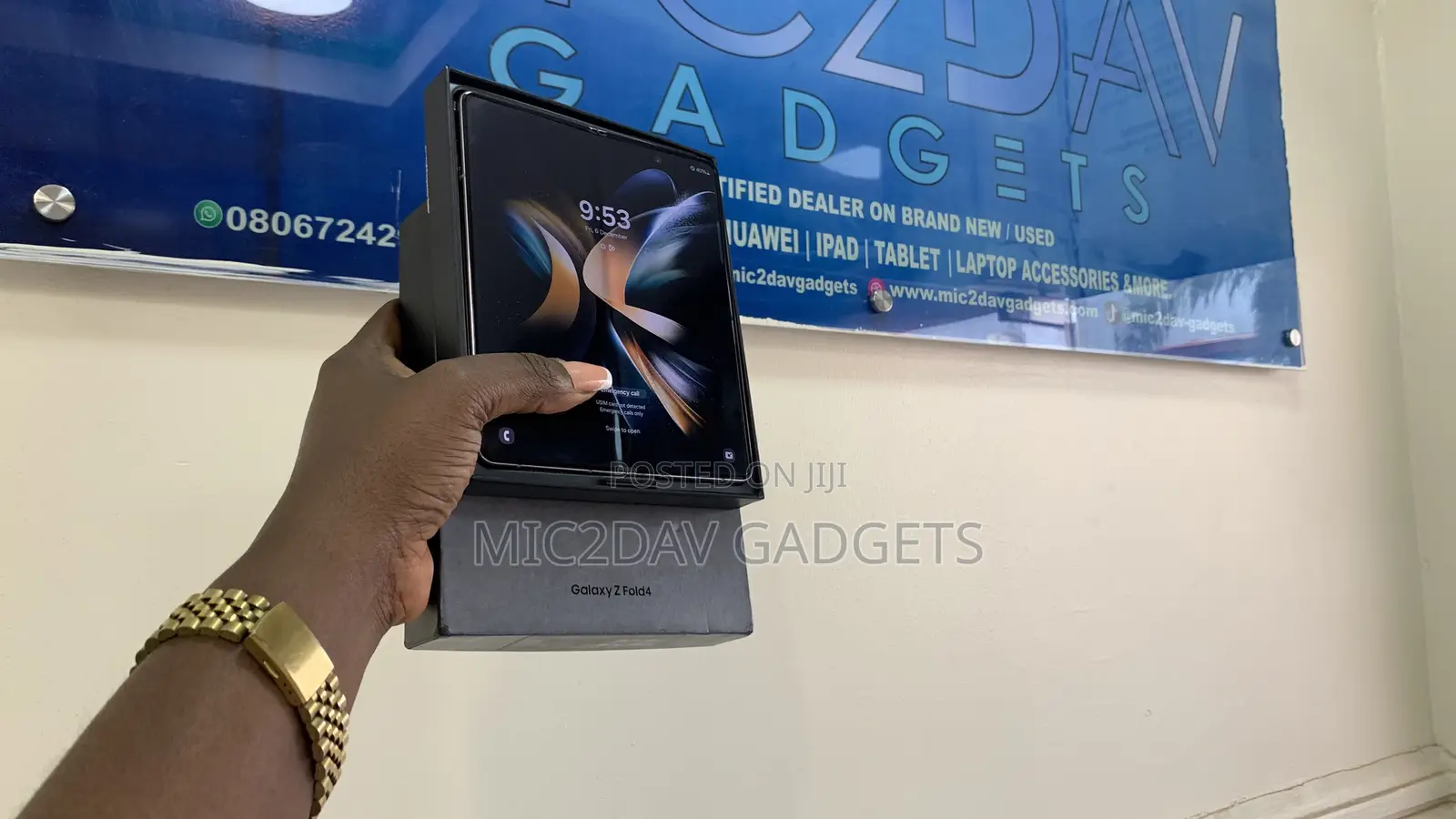 Samsung Galaxy Z Fold4 256 GB Gold