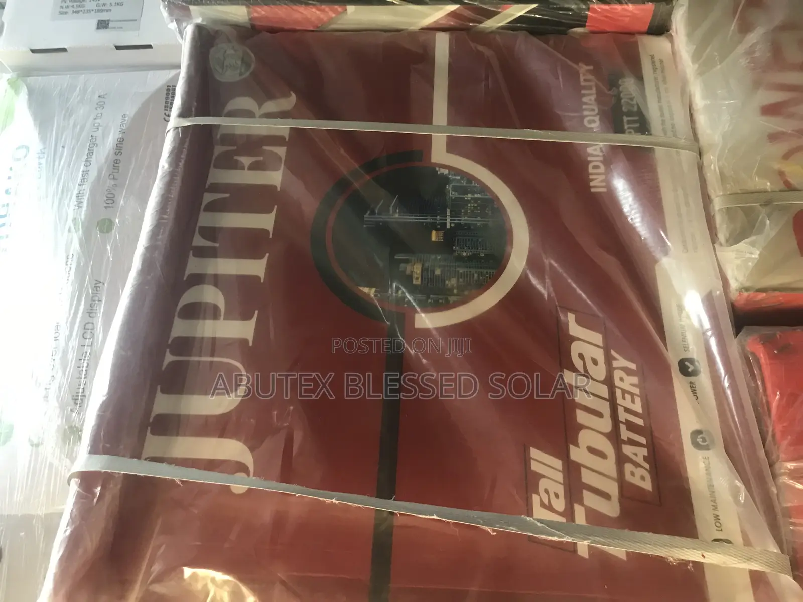 220ah 12v JUPITER Tall Tubular Battery Indian
