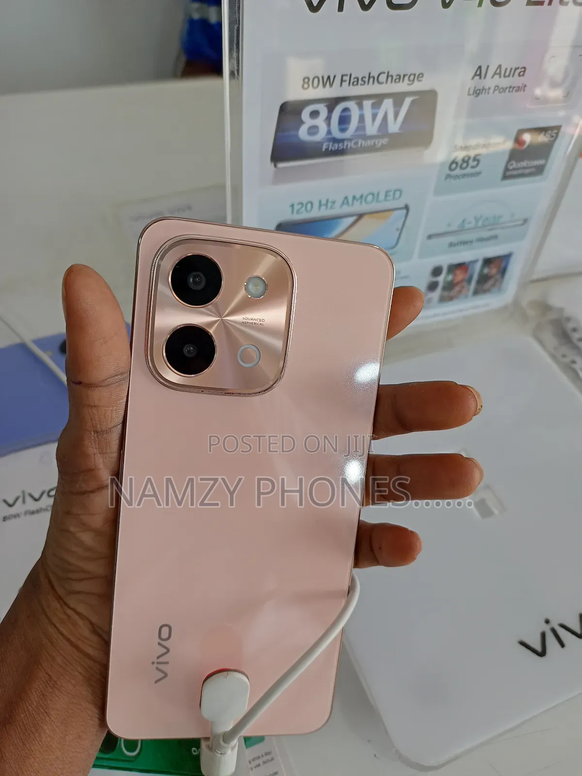 New Vivo Y28 8 GB Rose Gold