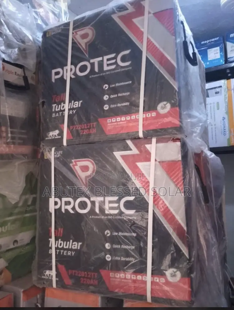 220ah 12v PROTEC Talk Tubular Battery Indian Battery