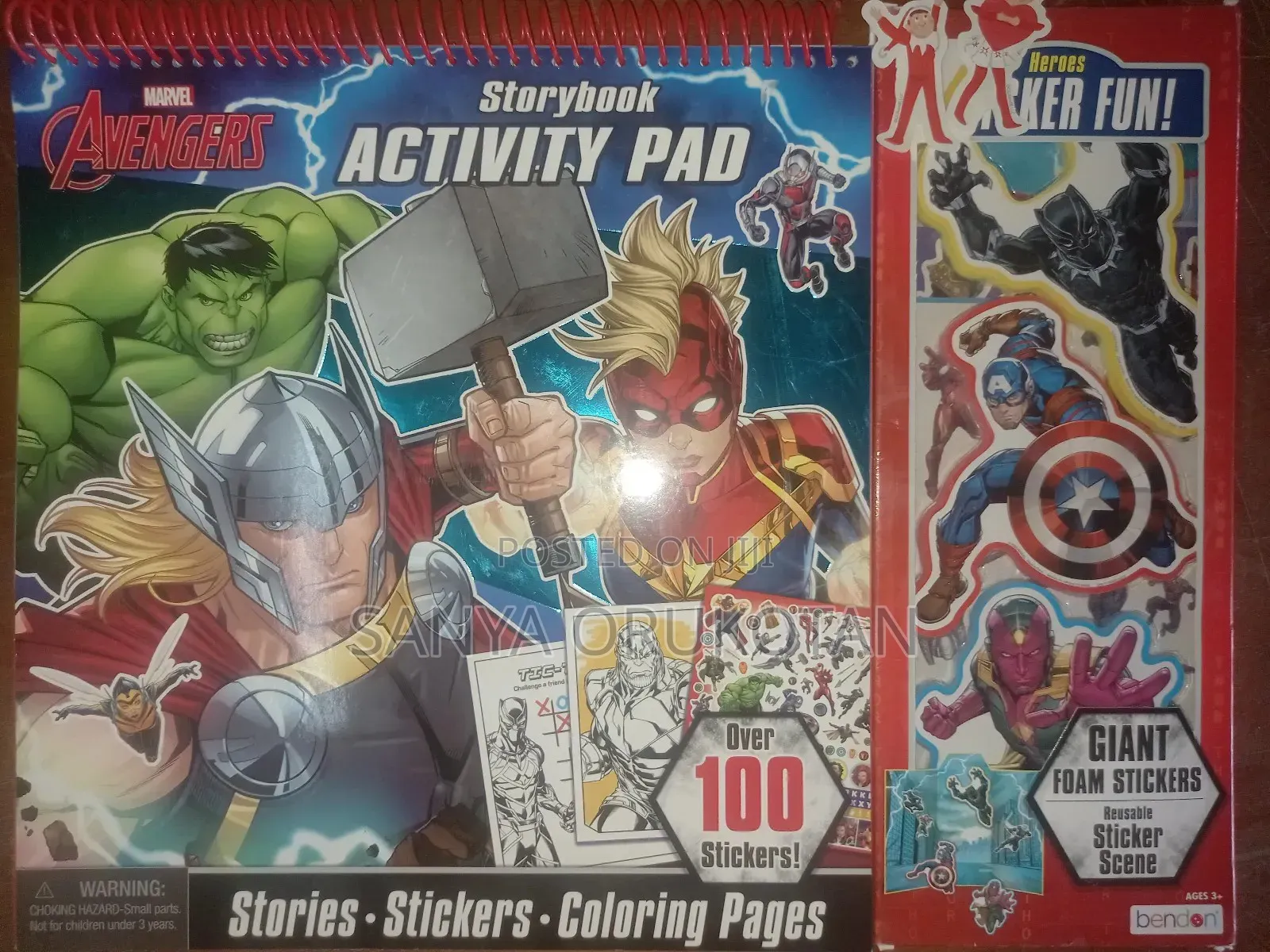 Marvel Avenger Storybook Activity Pad