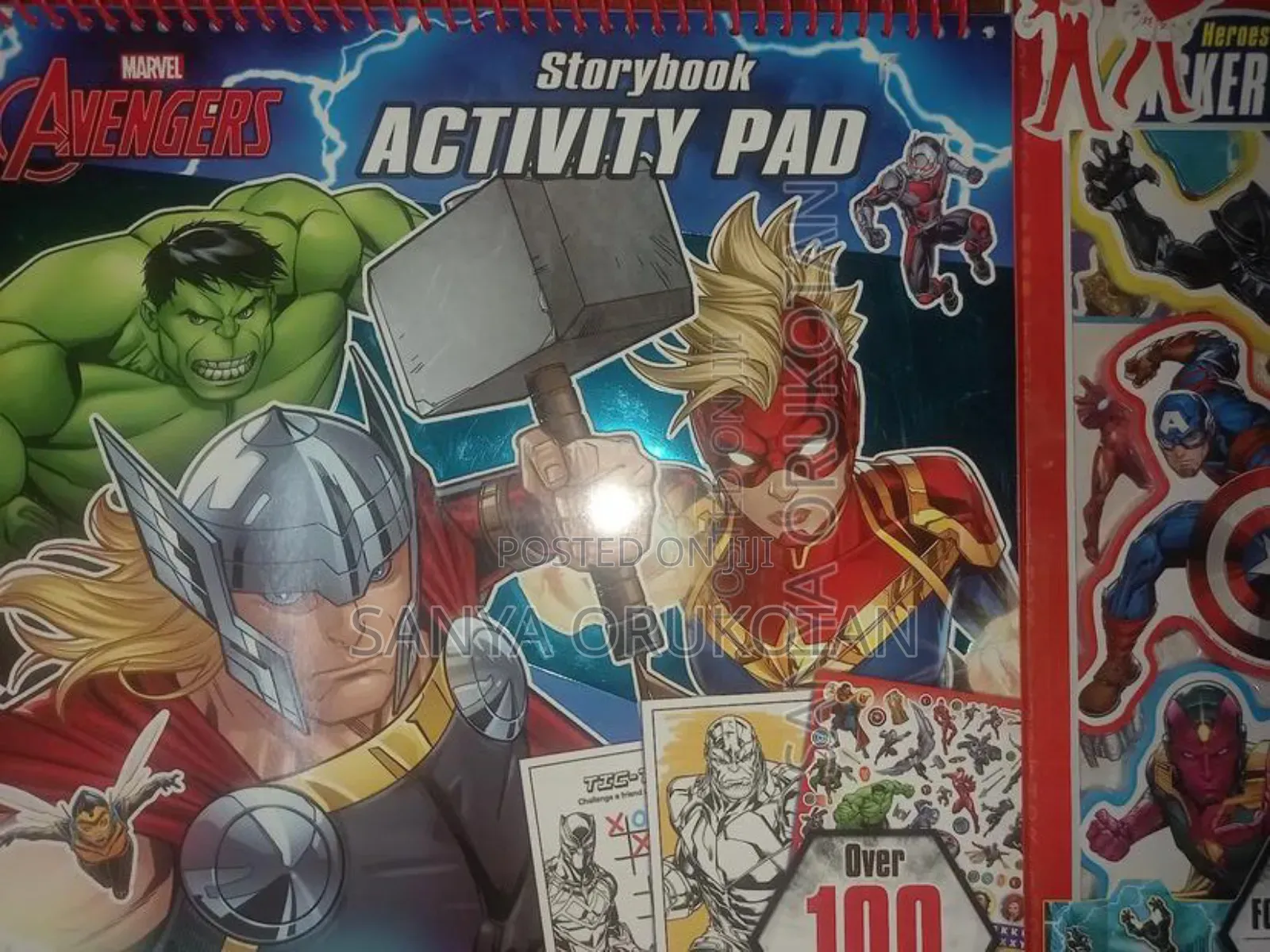 Marvel Avenger Storybook Activity Pad