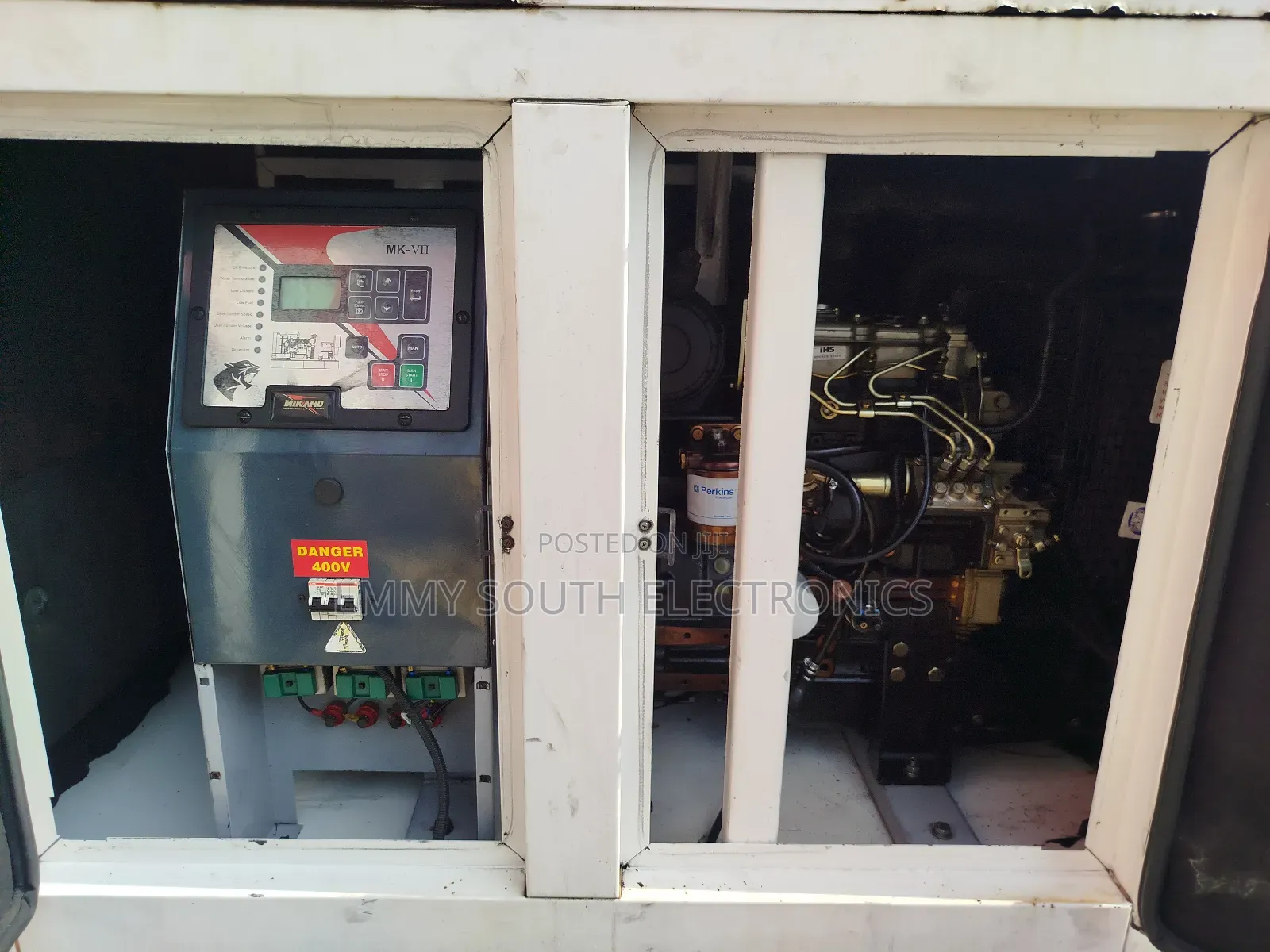 Mikano DIESEL Soundprof Generator 15 Kva 1 Year Usd
