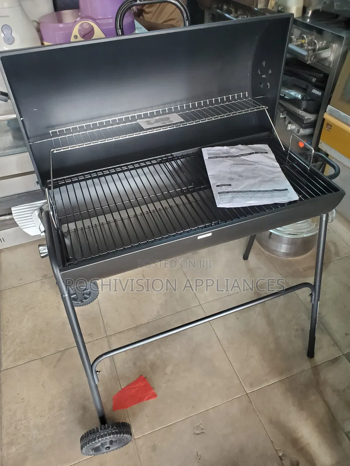 Oil Drum Charcoal BBQ Charcoal Grill