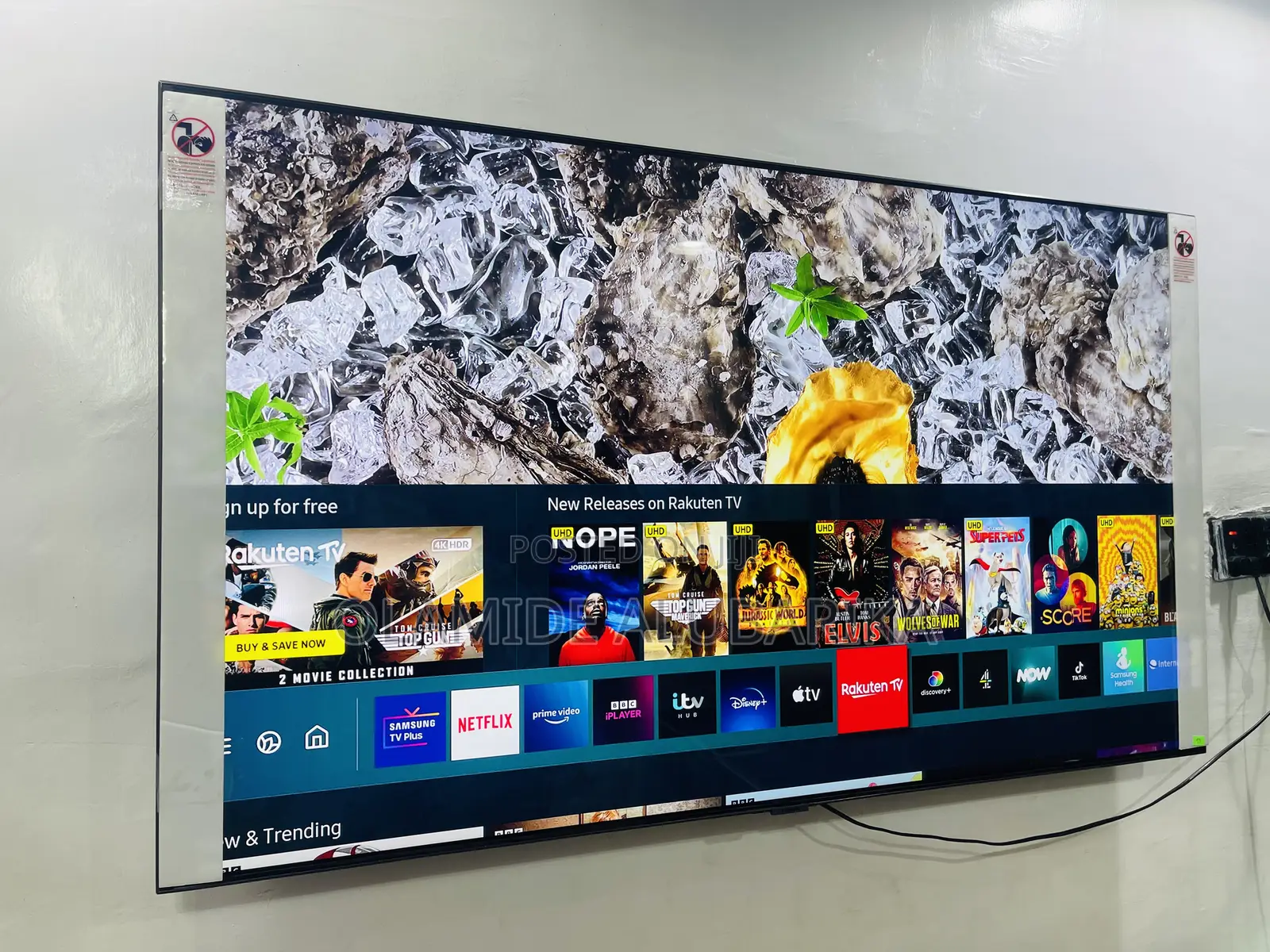 Samsung Qled 55” Q80a Quantum HDR 1500 Processor Tv 144 Refresh Rate