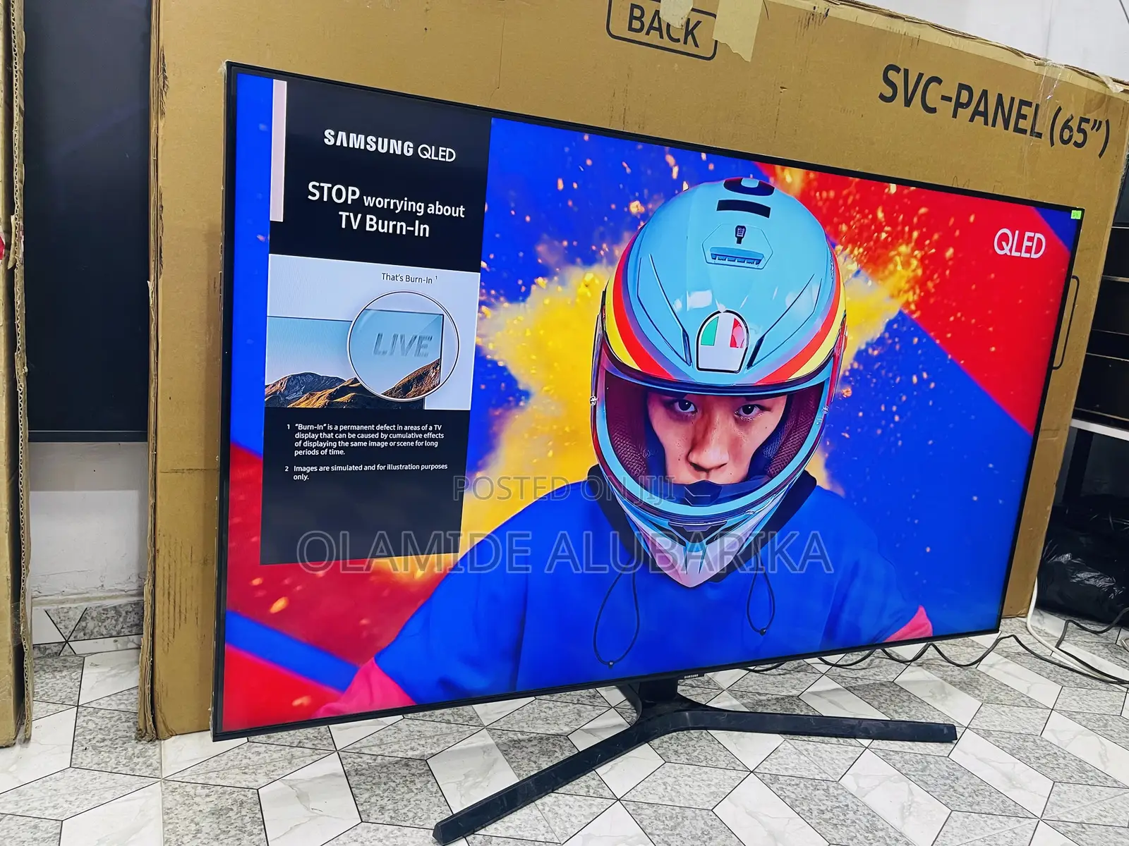 SAMSUNG 55” Class Q60T Quantum HDR Smart TV With Alexa