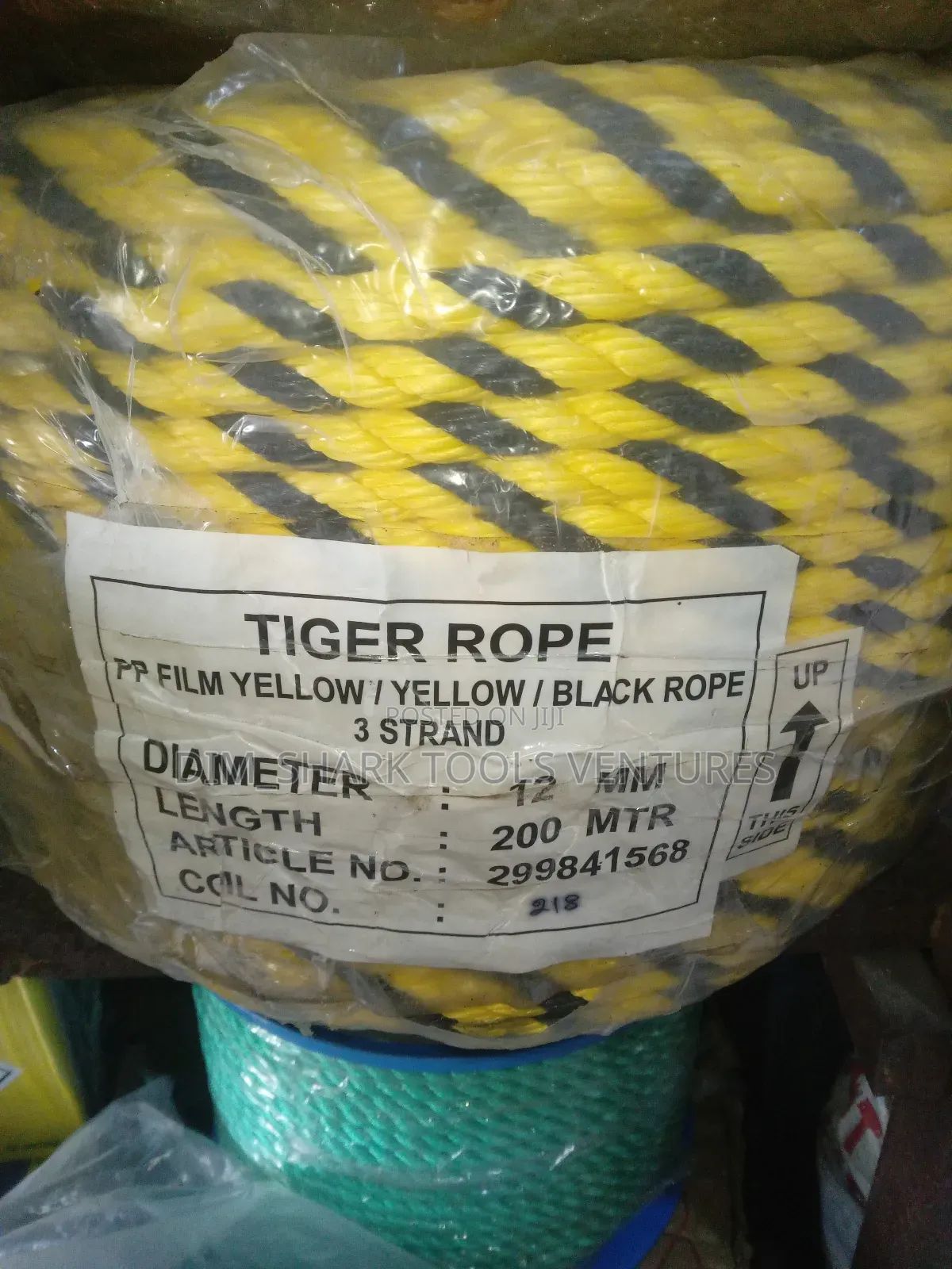 Mooring Tiger Rope 12mm×200 Meters