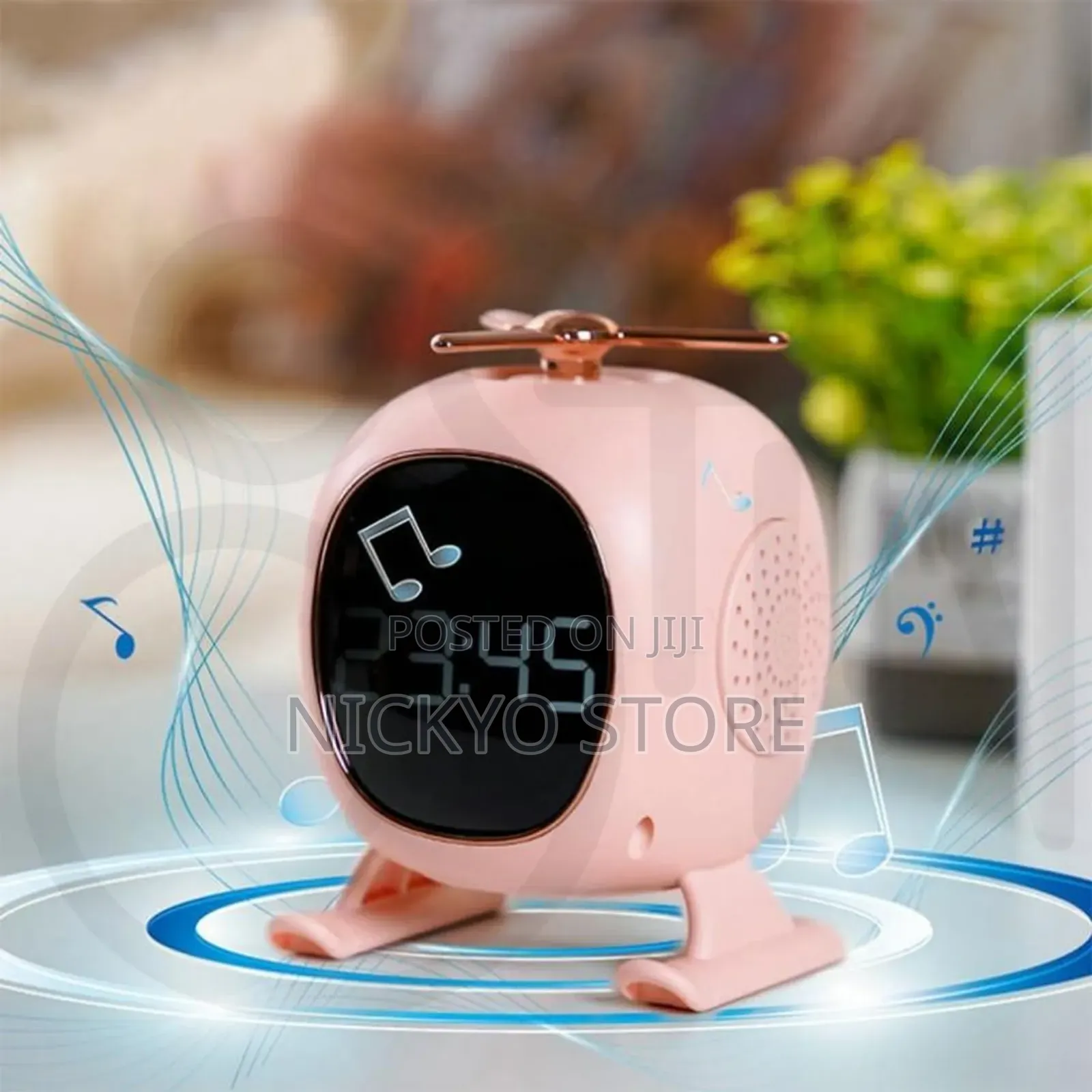 Alarm Clock Radio With Bluetooth Speaker