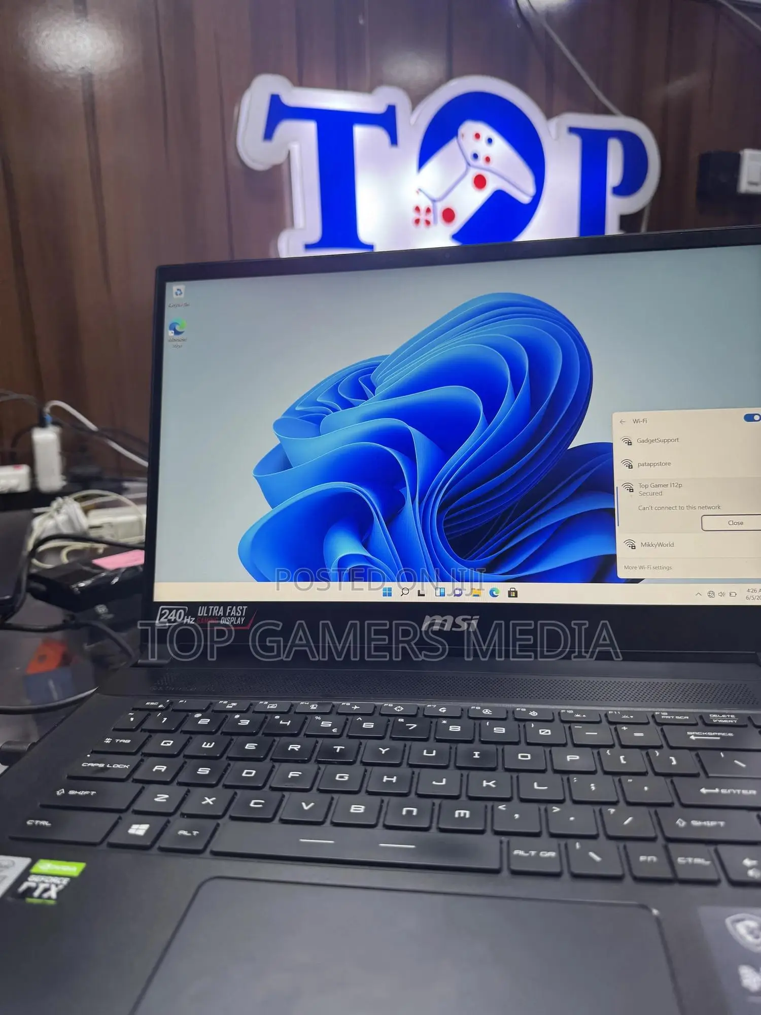Laptop MSI GS66 Stealth 10SGS 16GB Intel Core i7 SSD 512GB