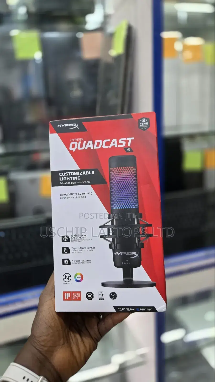 Hyperx Quadcast Streaming Mic