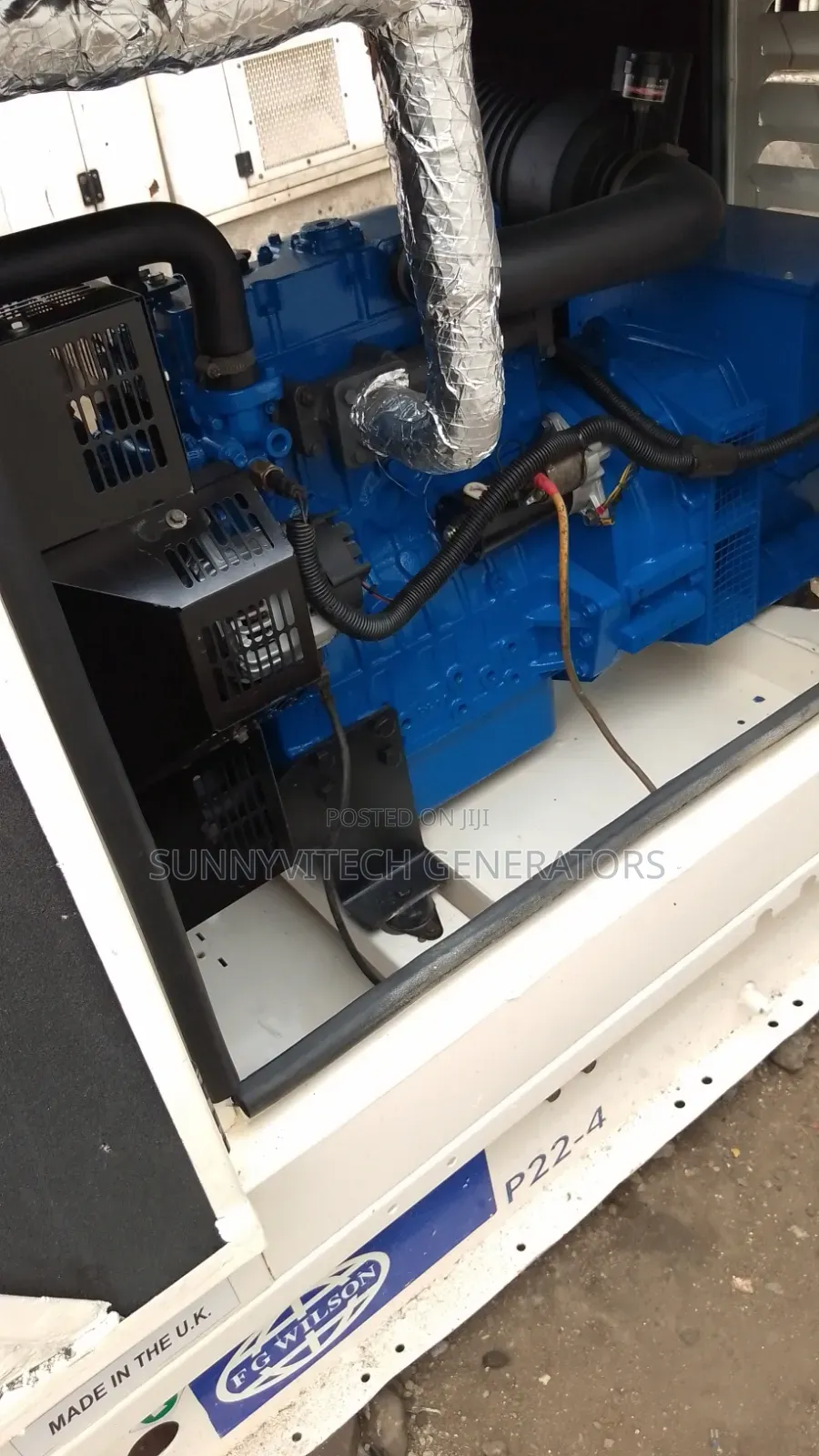20kva Perkins Generator FG Wilson Super Silence Almost New