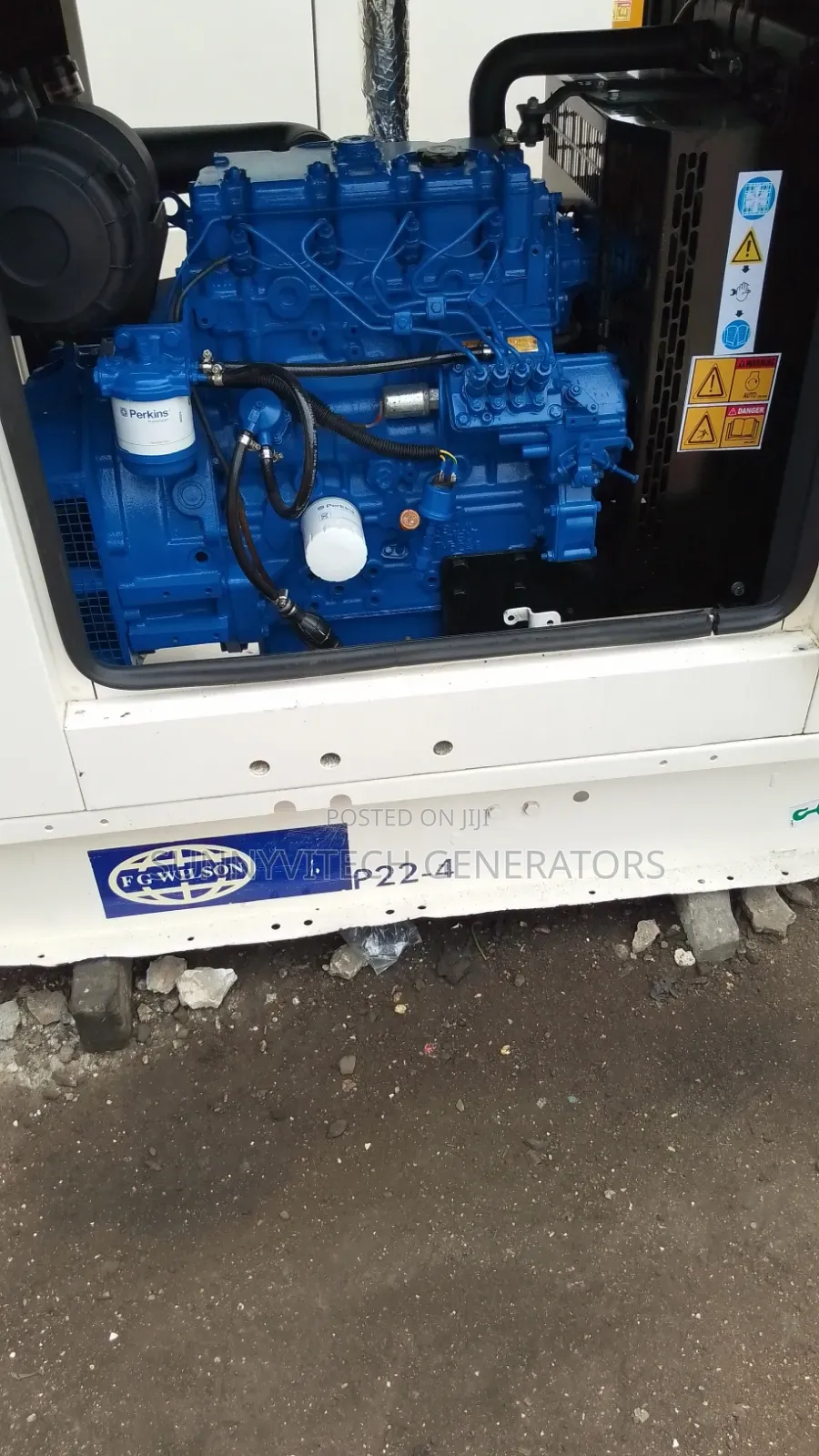 20kva Perkins Generator FG Wilson Super Silence Almost New