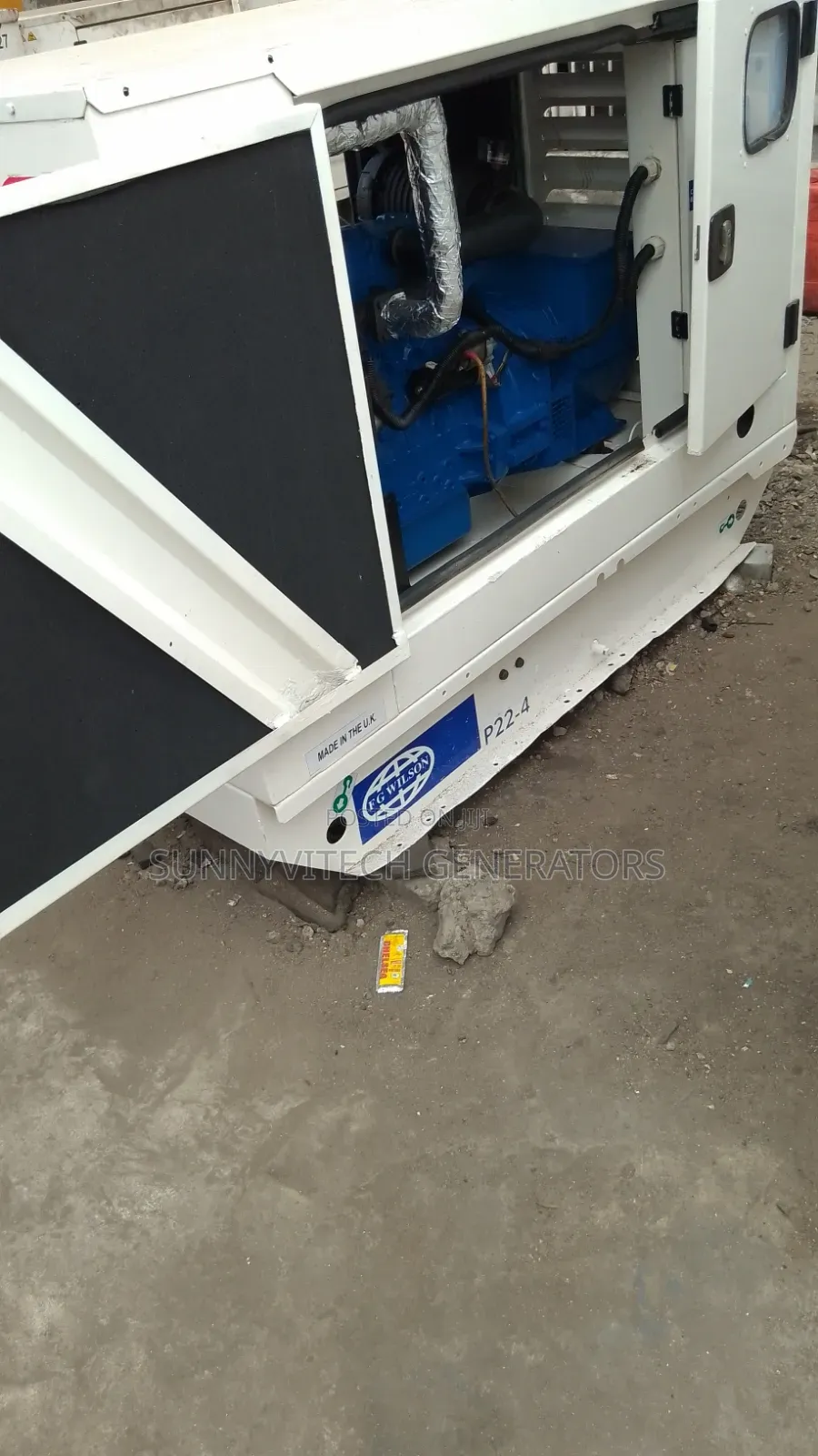 20kva Perkins Generator FG Wilson Super Silence Almost New