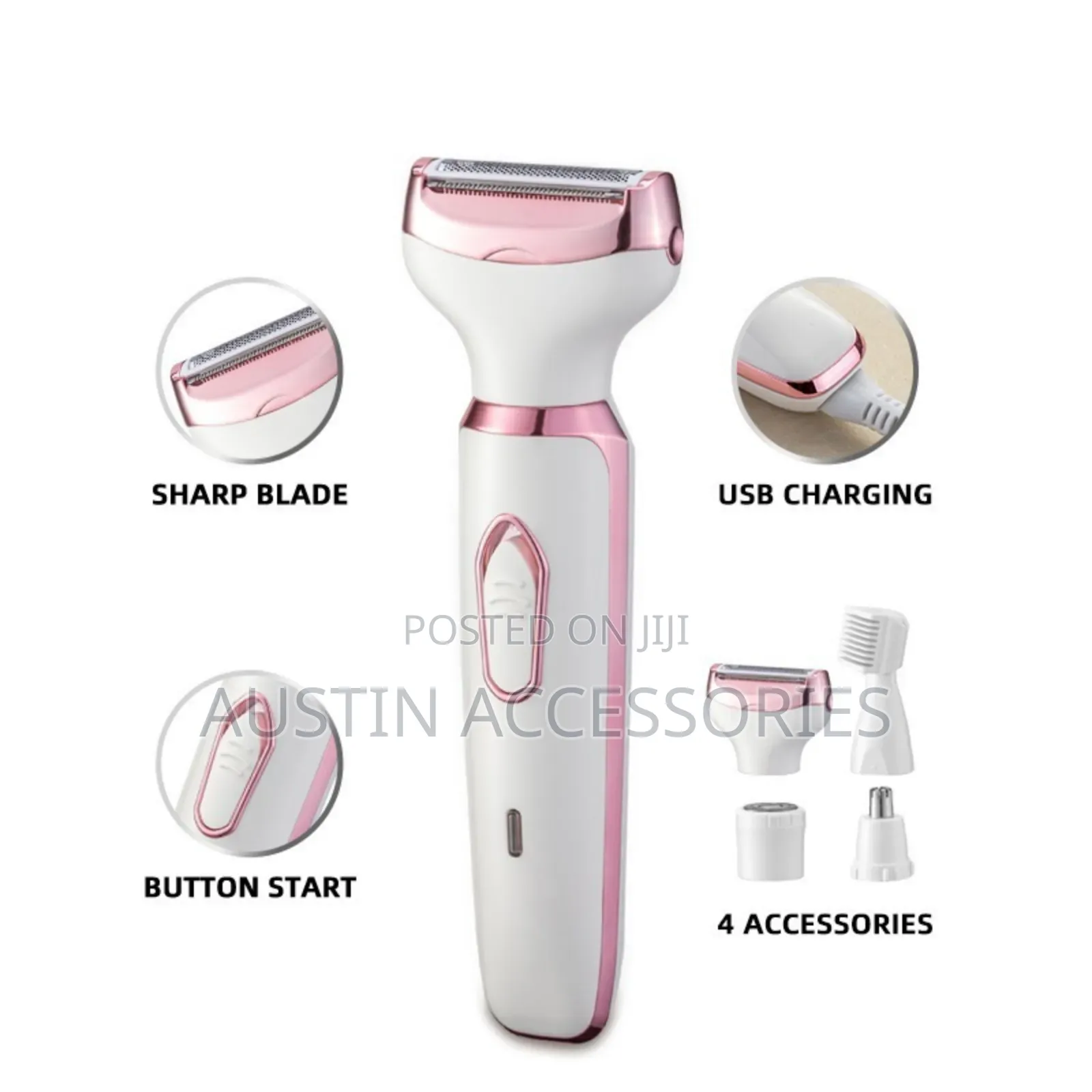 Multi Functional Women's Hair Shaver, Hair Removal Device,