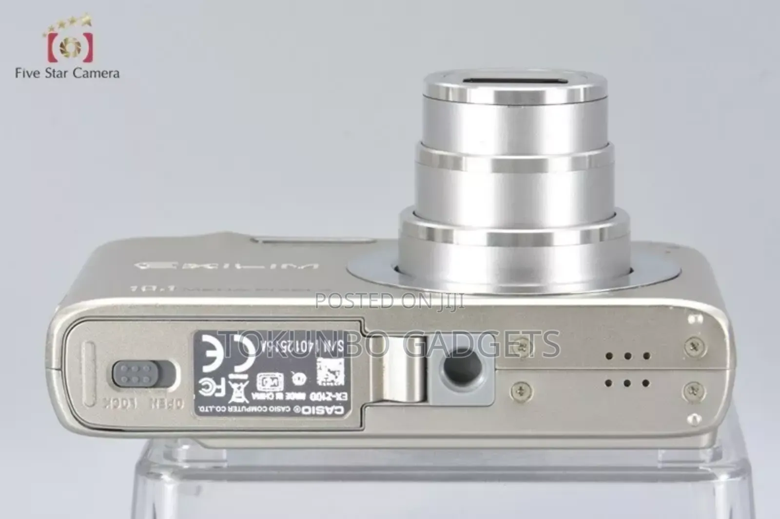 Casio Exilim Ex-Z100 Gold 10.1mp Digital Camera