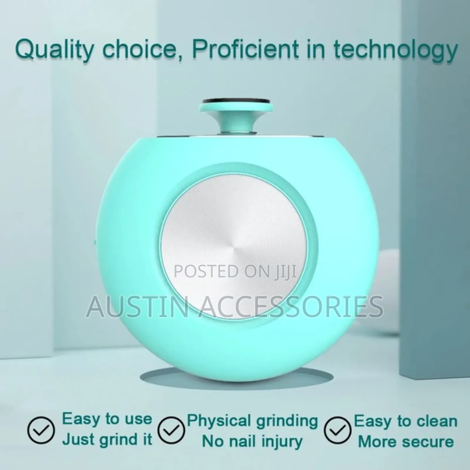 Electric Manicure NAIL POLISHER and CLIPPER