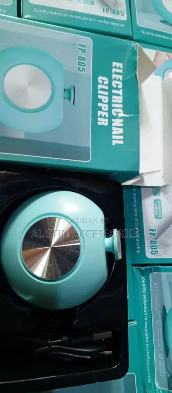 Electric Manicure NAIL POLISHER and CLIPPER