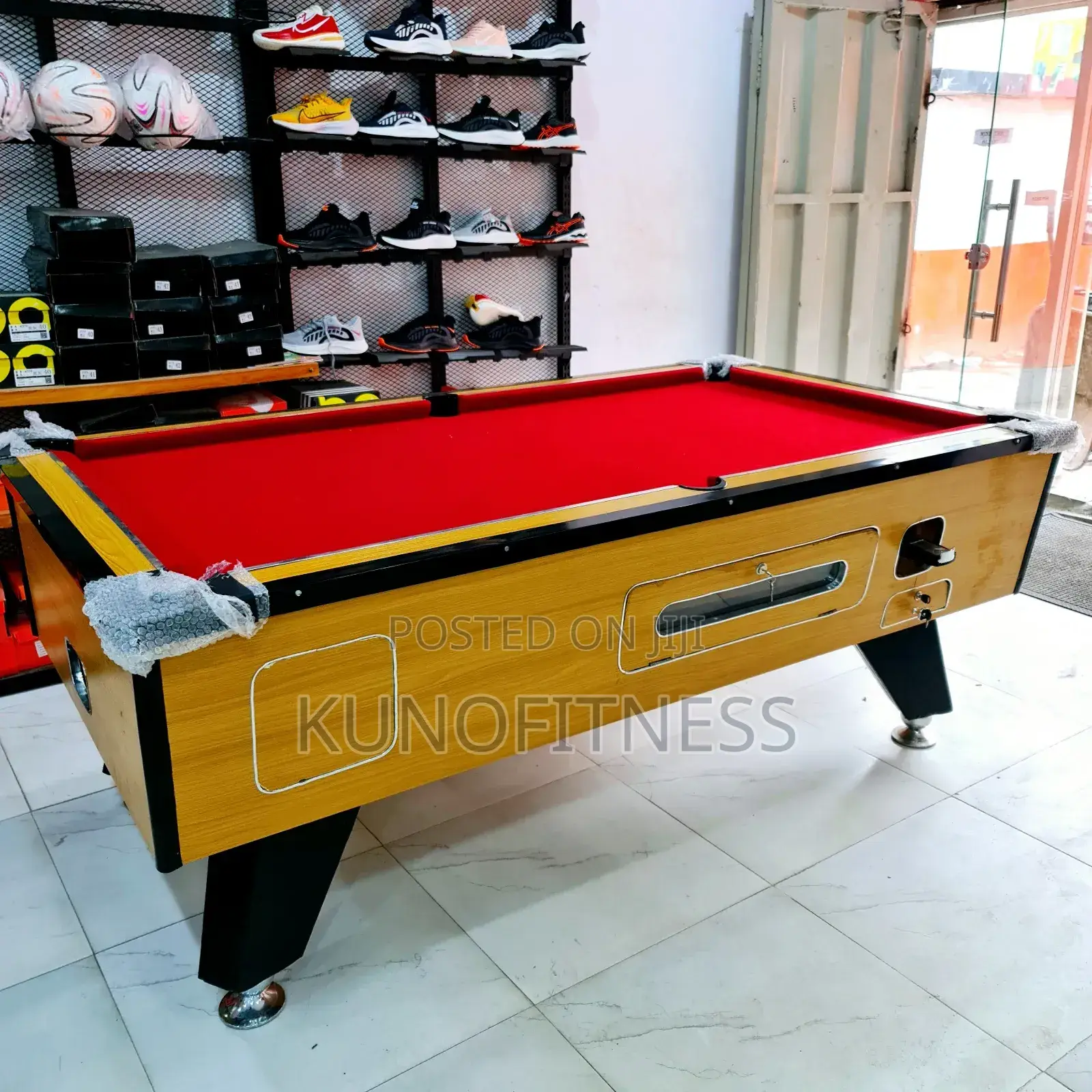 HDF 7ft Coin Snooker Table With Complete Accessories