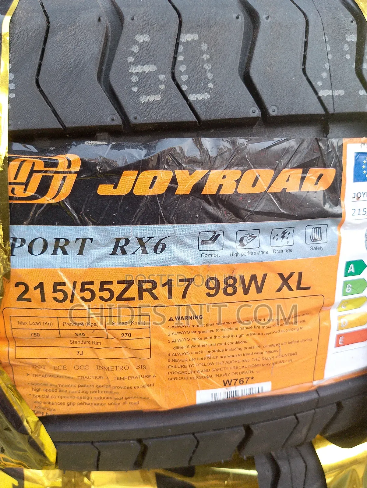 215/55/17 JOYROOD Tire