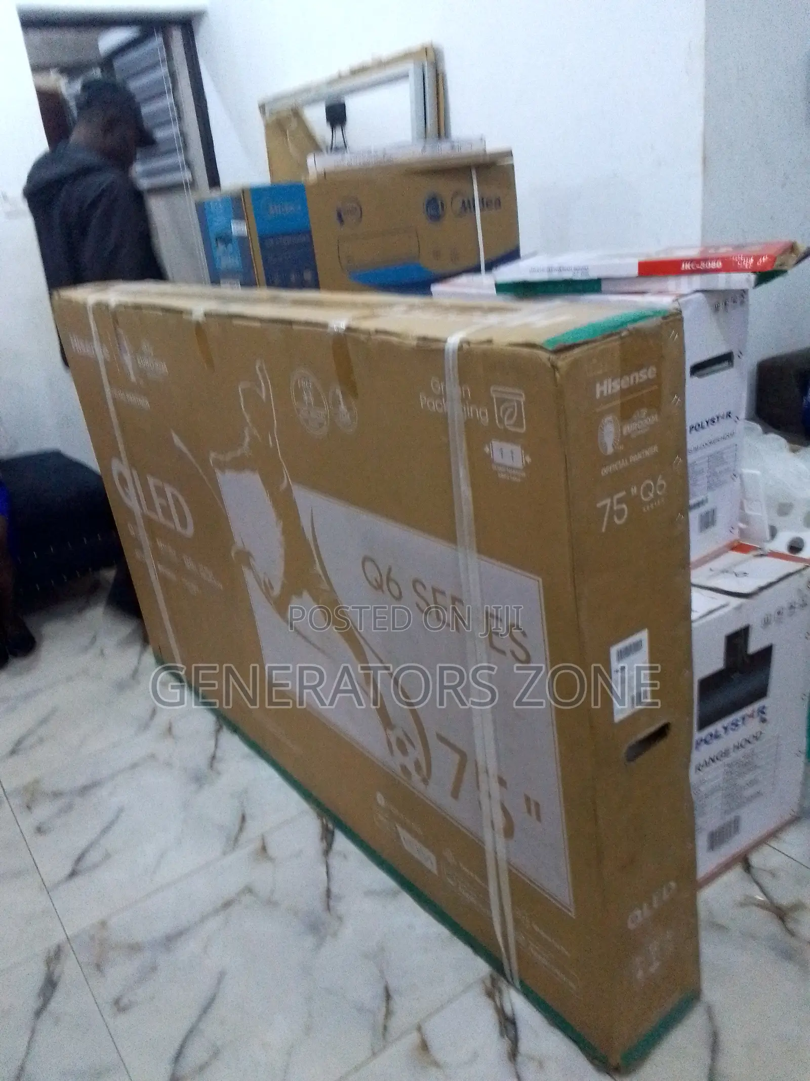 Ultra Hd Hisense 75 Inches Qled Q6 Series Tv