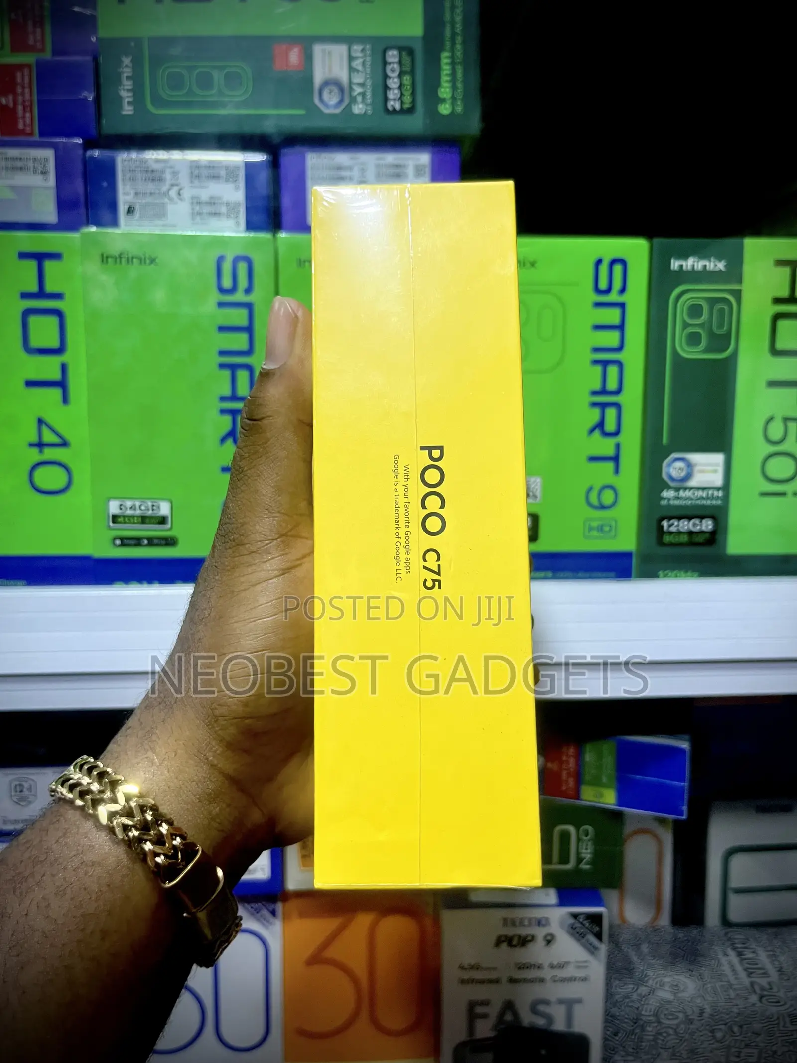 New Xiaomi Poco C75 128 GB Black