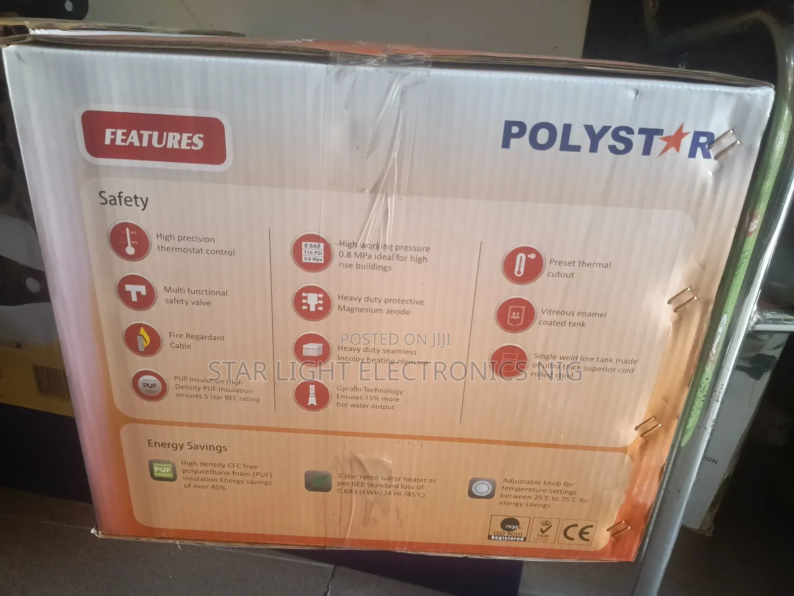 15 Liters Water Heater