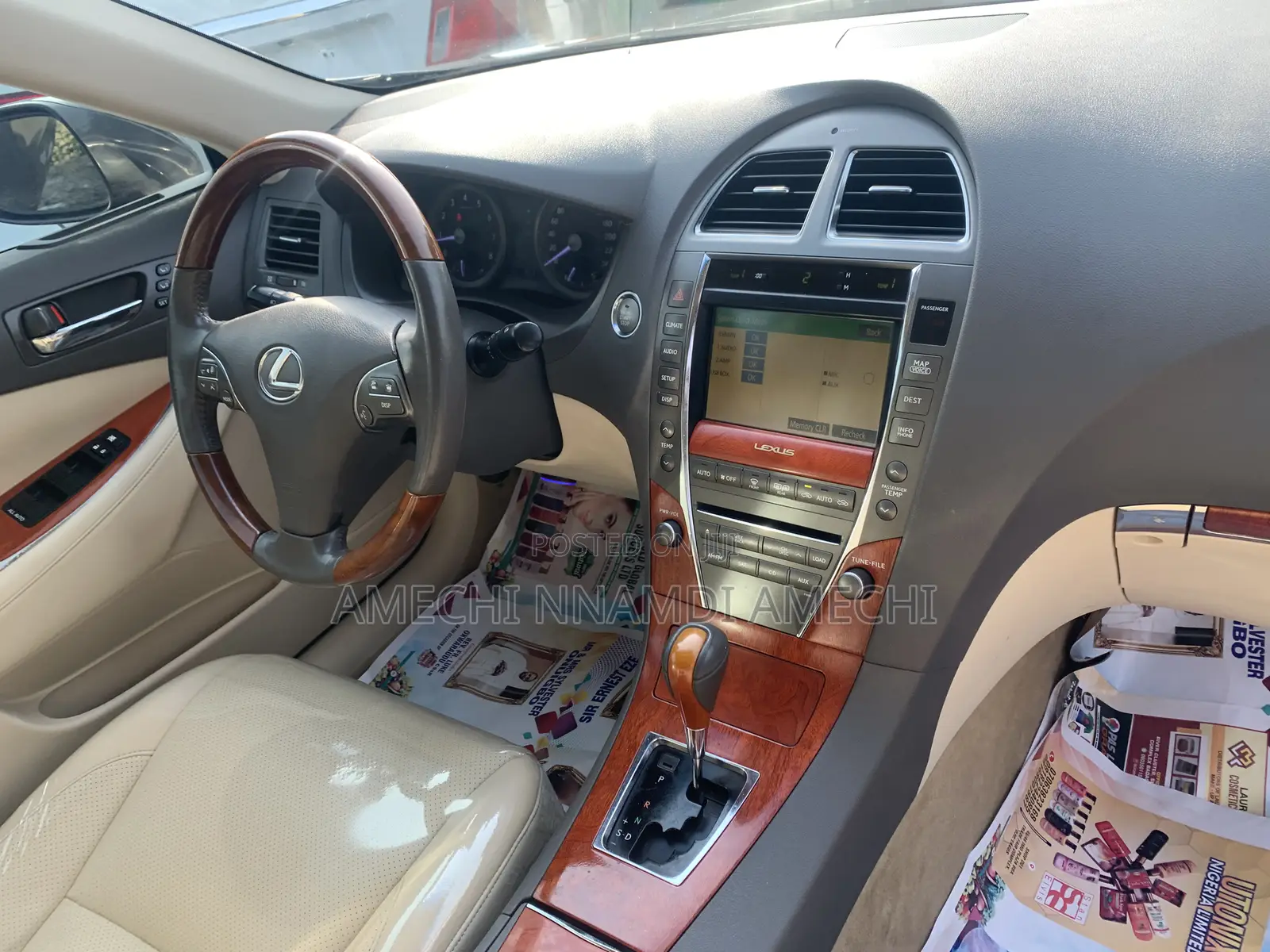 Lexus ES 350 2011 Gray