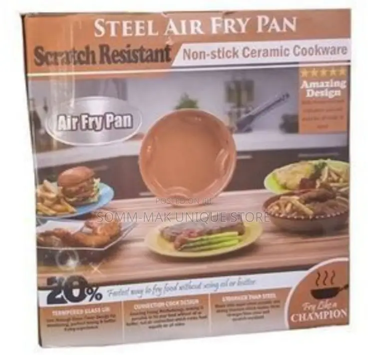 Non Stick Air Fryer Pan ( Fries Without Oil)