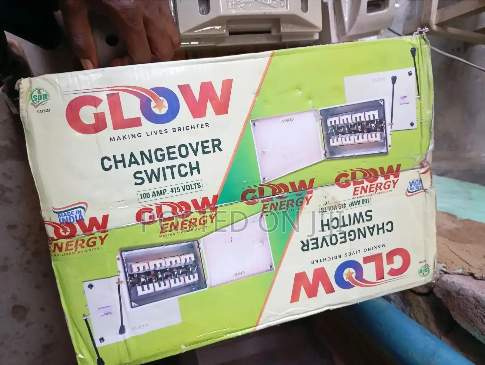 100amps High Quality Glow Change Over