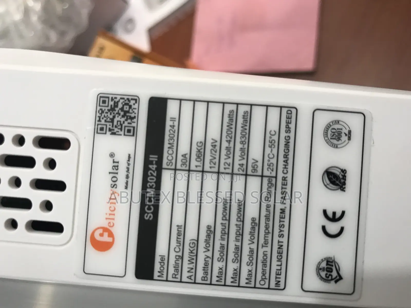 30ah 24v Felicity Solar Charge Controller