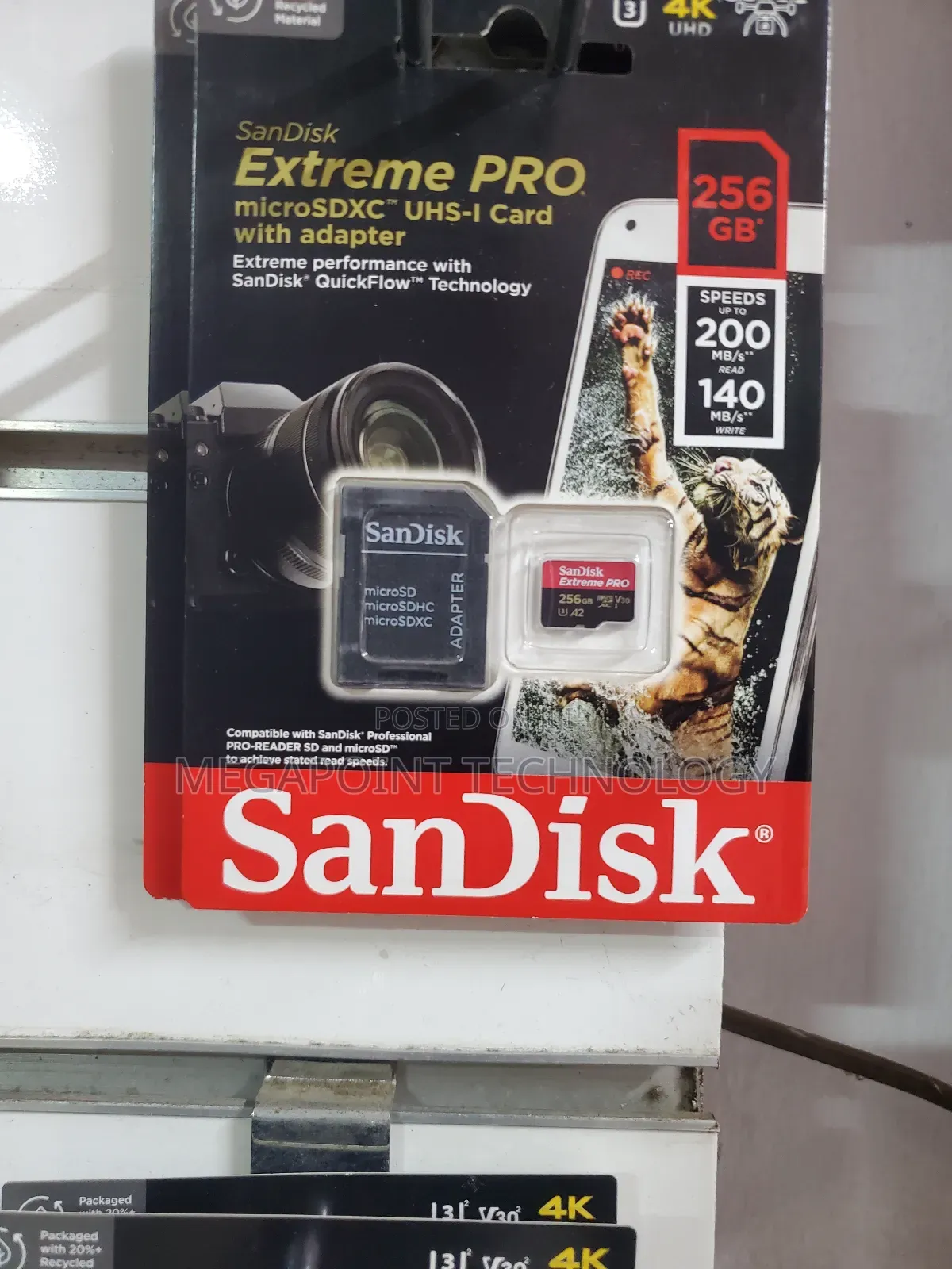 Sandisk Extreme Pro 256gb Micro Sd Card