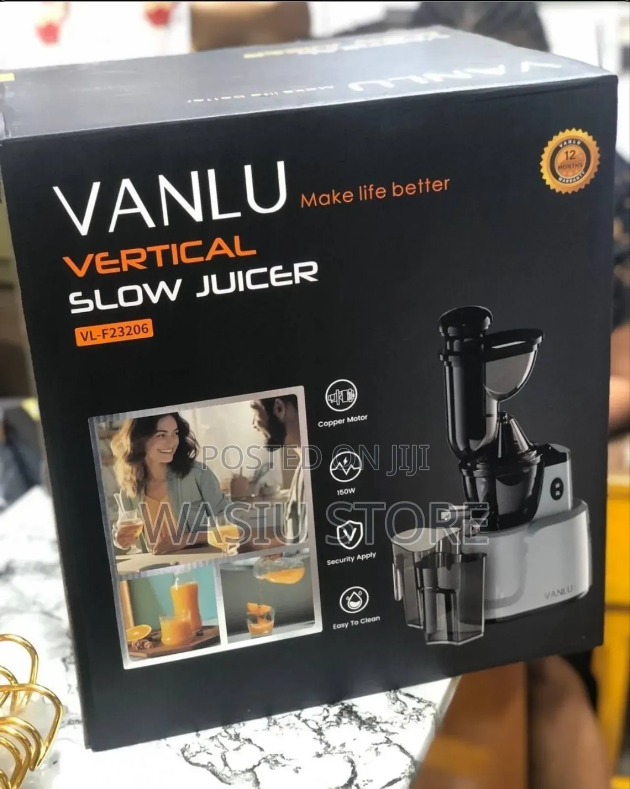 Vanlu Quality Vertical Slow Juicer