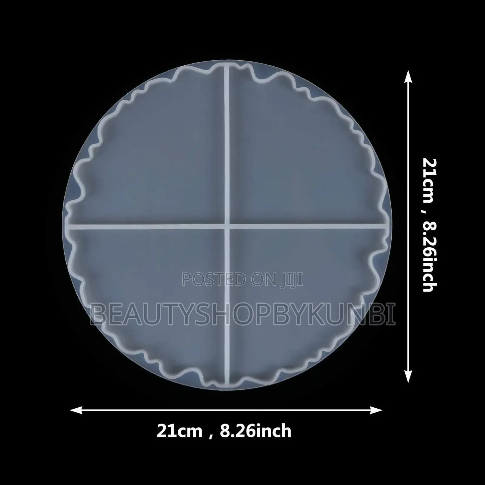 Large Round Coaster Resin Mold