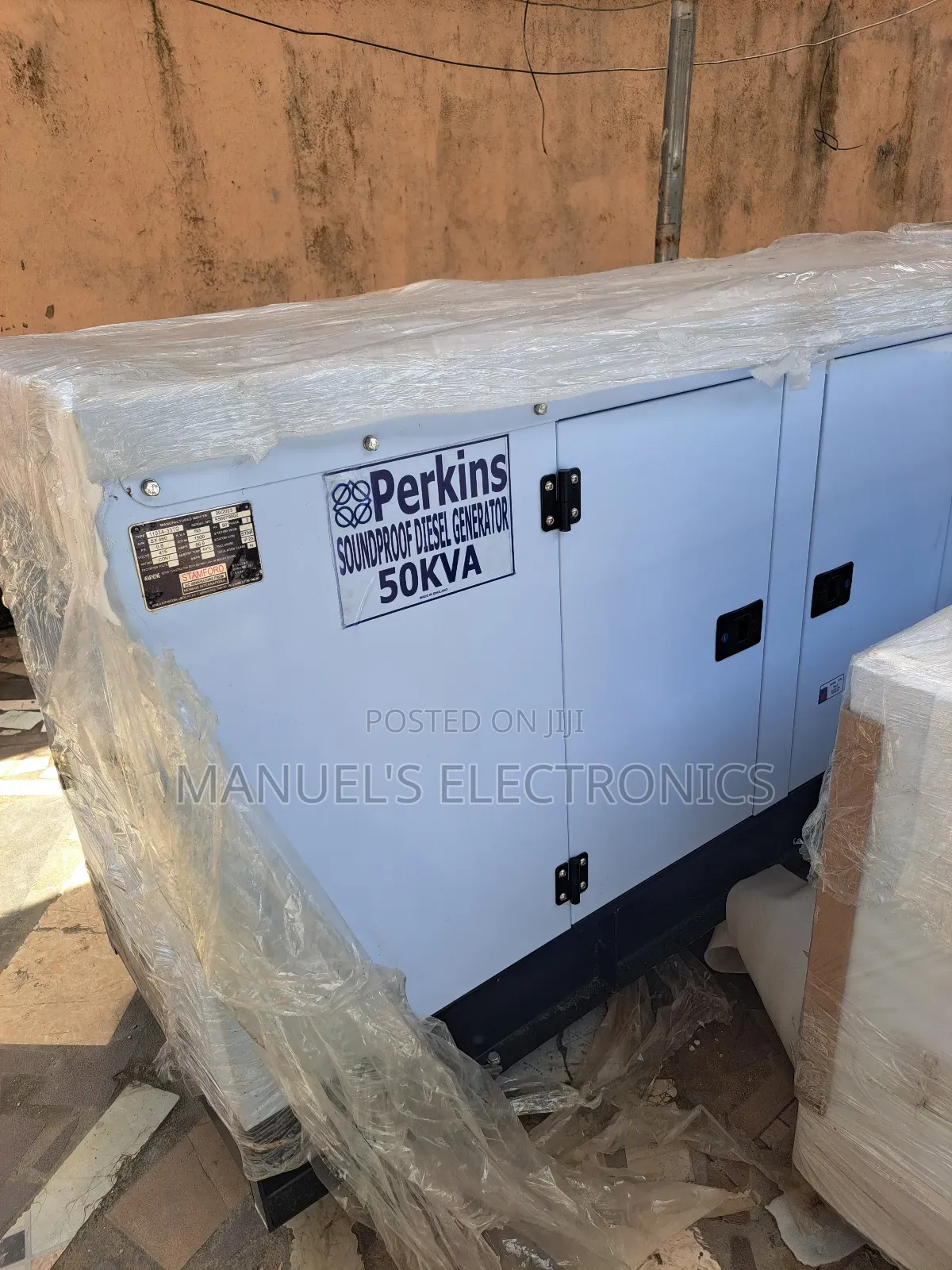 2years Warranty Sp50kva Perkins Diesel Soundproof Gen