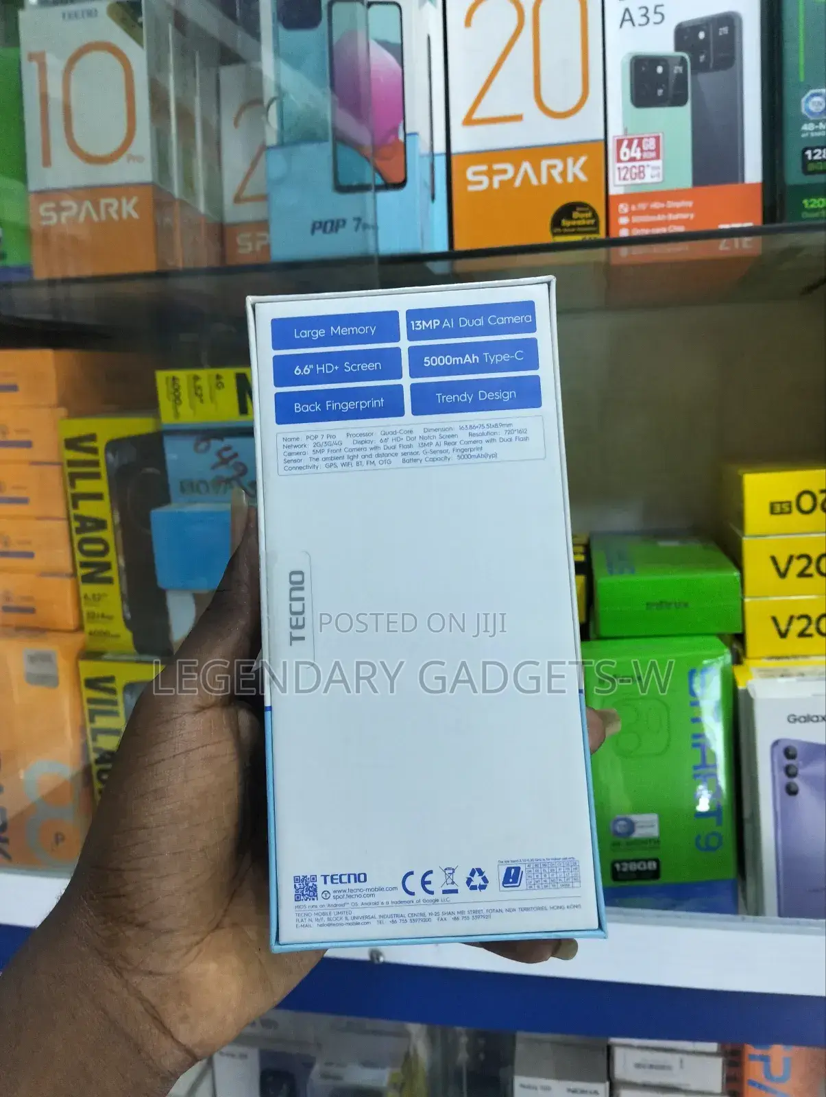 New Tecno Pop 7 Pro 64 GB