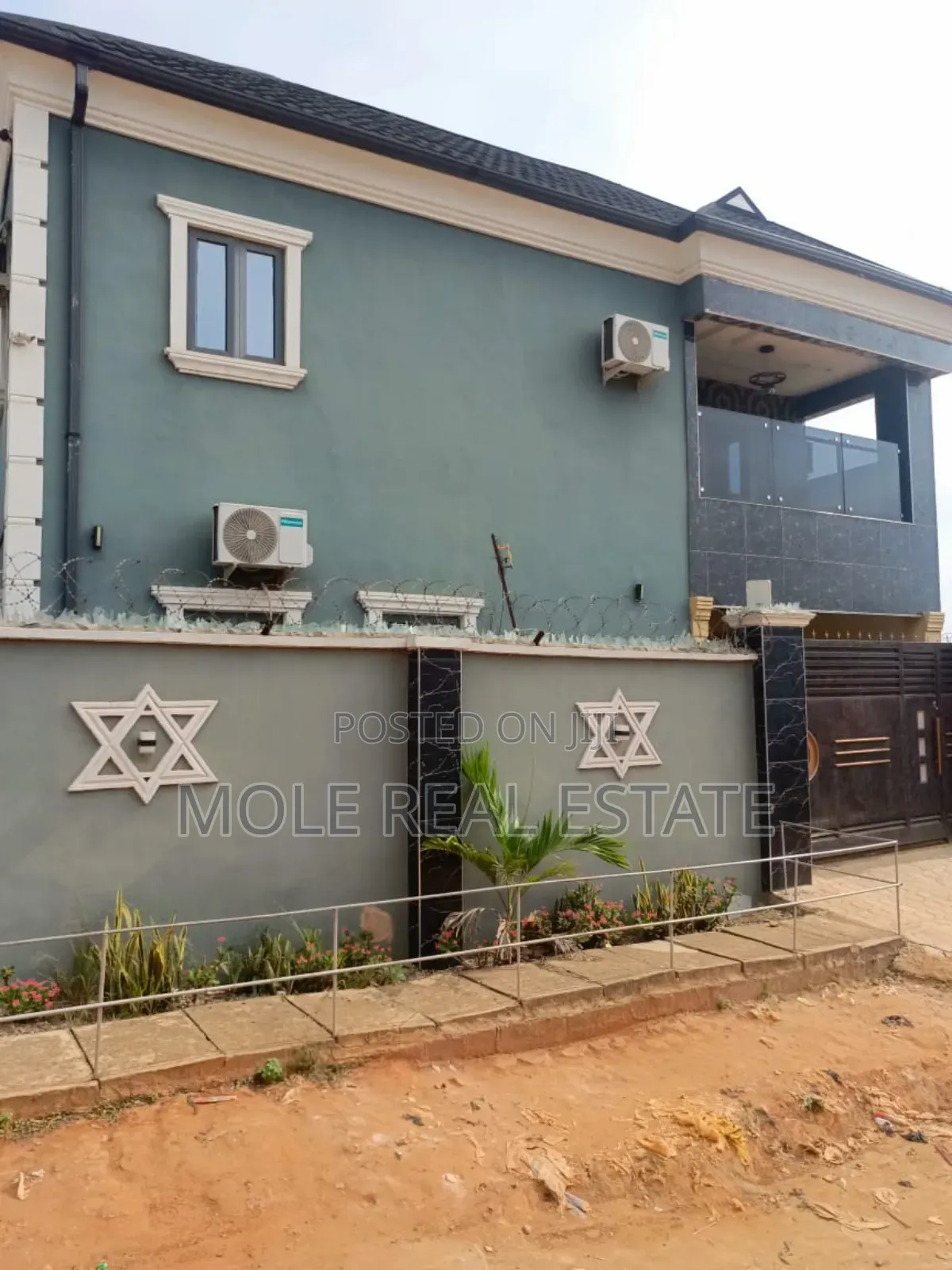 Half Plot of Land Fenced Estate Baruwa