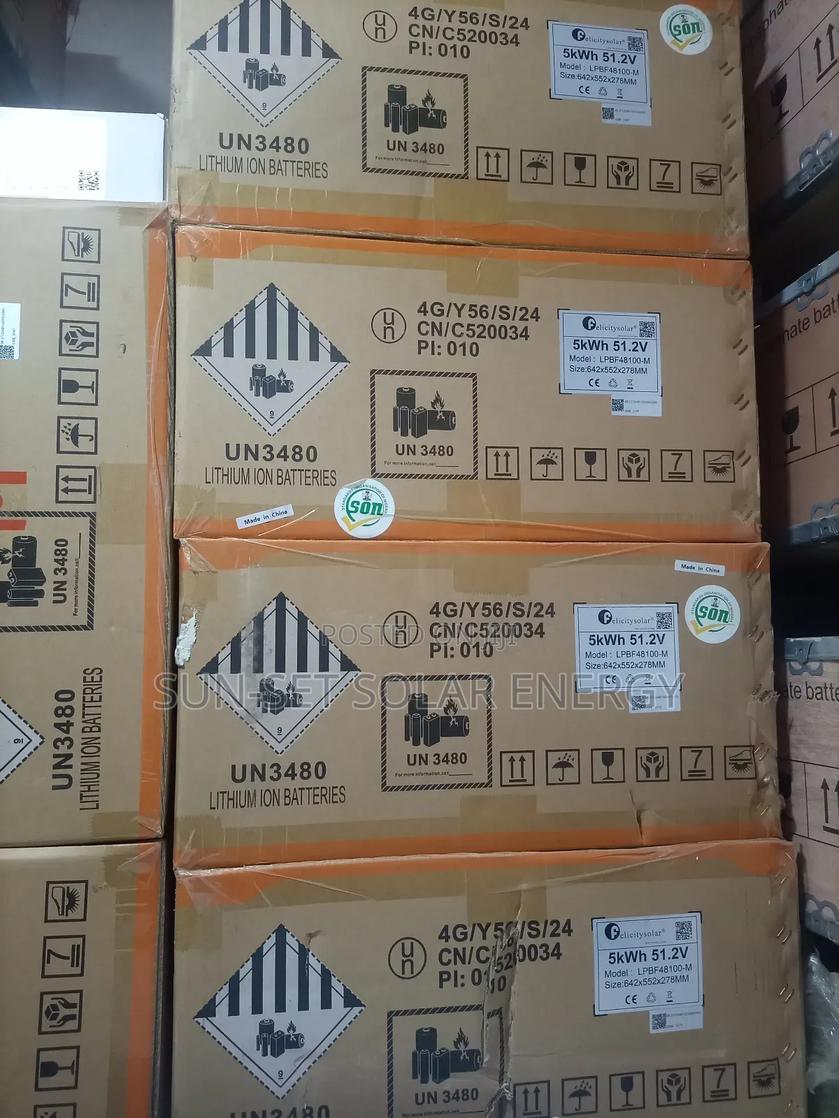 Felicity Lithium Battery 5kwh 100ah 48v With 5yrs Warranty.