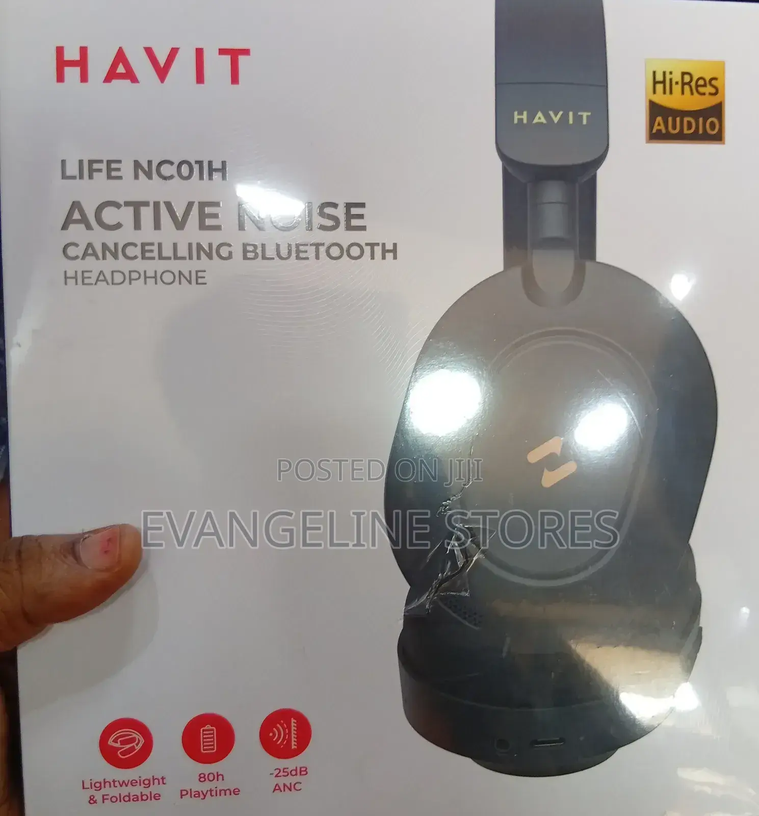 Havit H668BT Life NCOIH Active Noise Cancelling Headphone