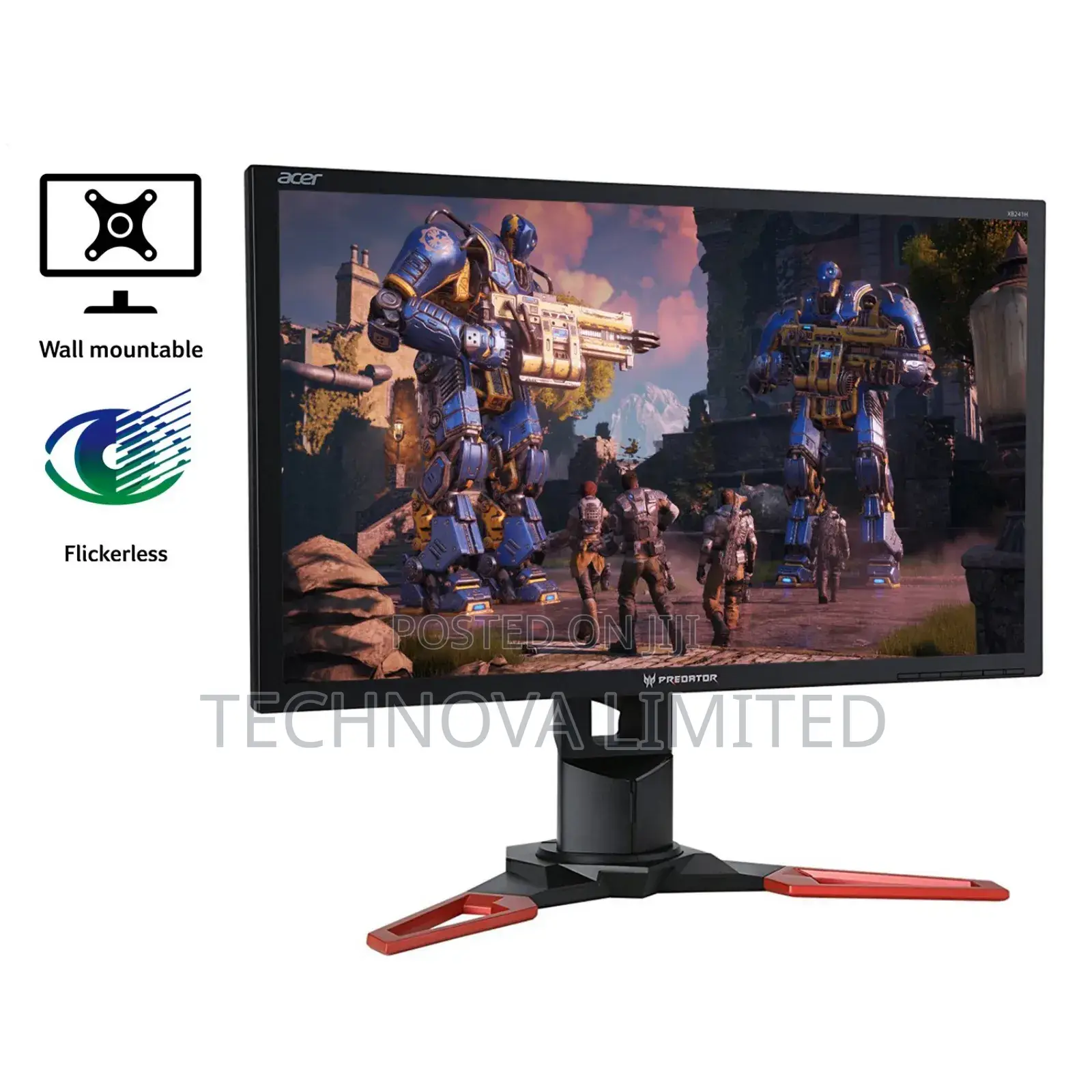 Acer Predator Xb241h Bmipr 24-Inch Full Hd 144hz