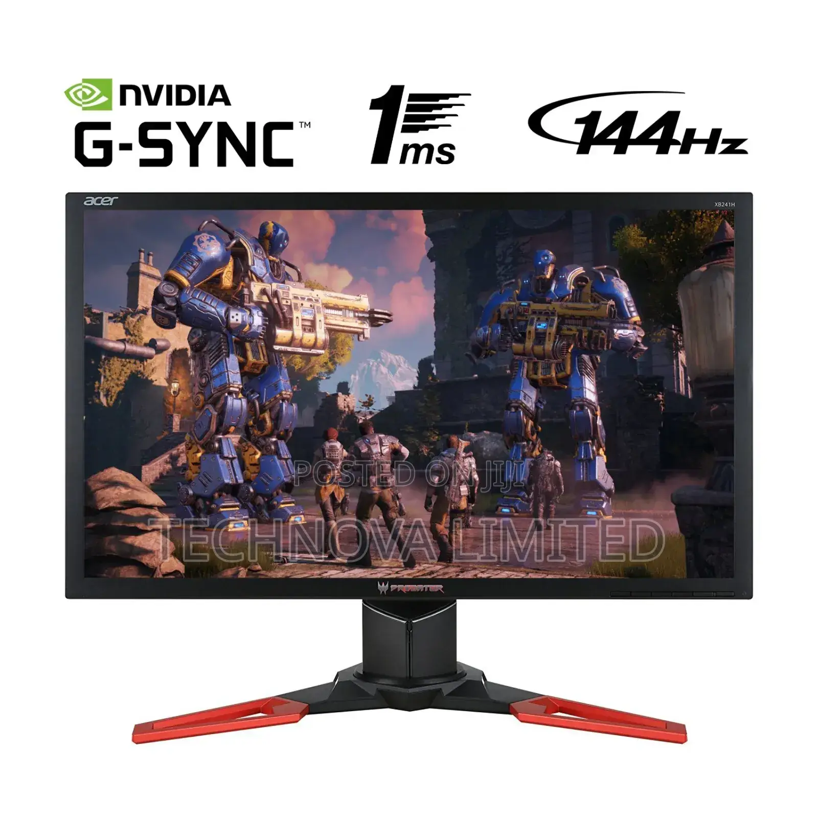 Acer Predator Xb241h Bmipr 24-Inch Full Hd 144hz