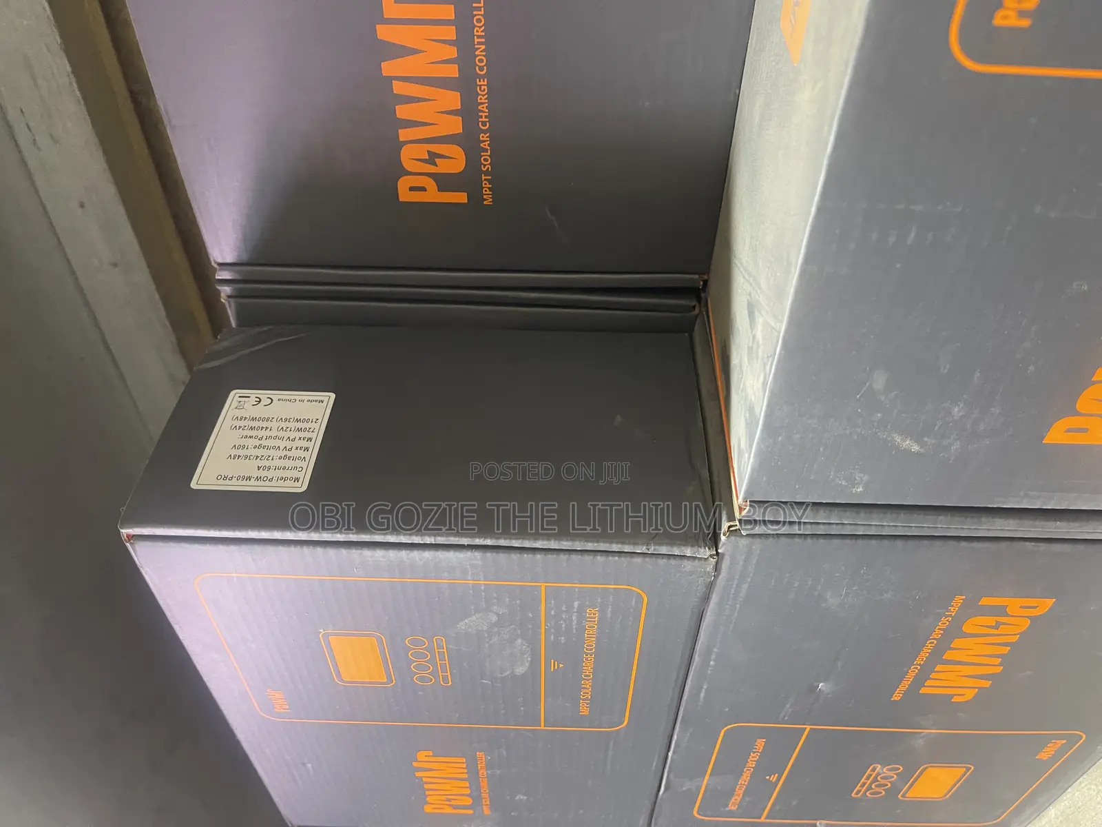 Powmr 60A PRO MPPT Solar Charger Controller.