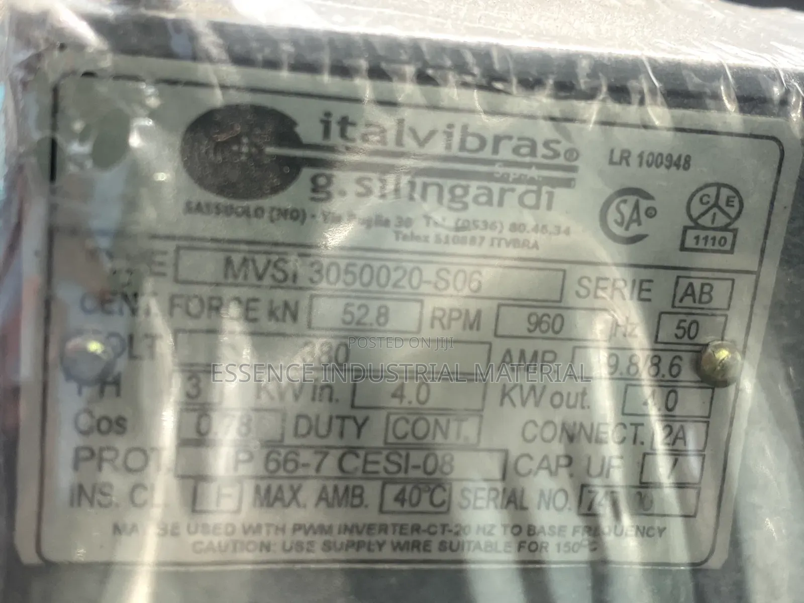 Brand New Hot Sales 3phase Vibrator Motor 4KW RPM 960