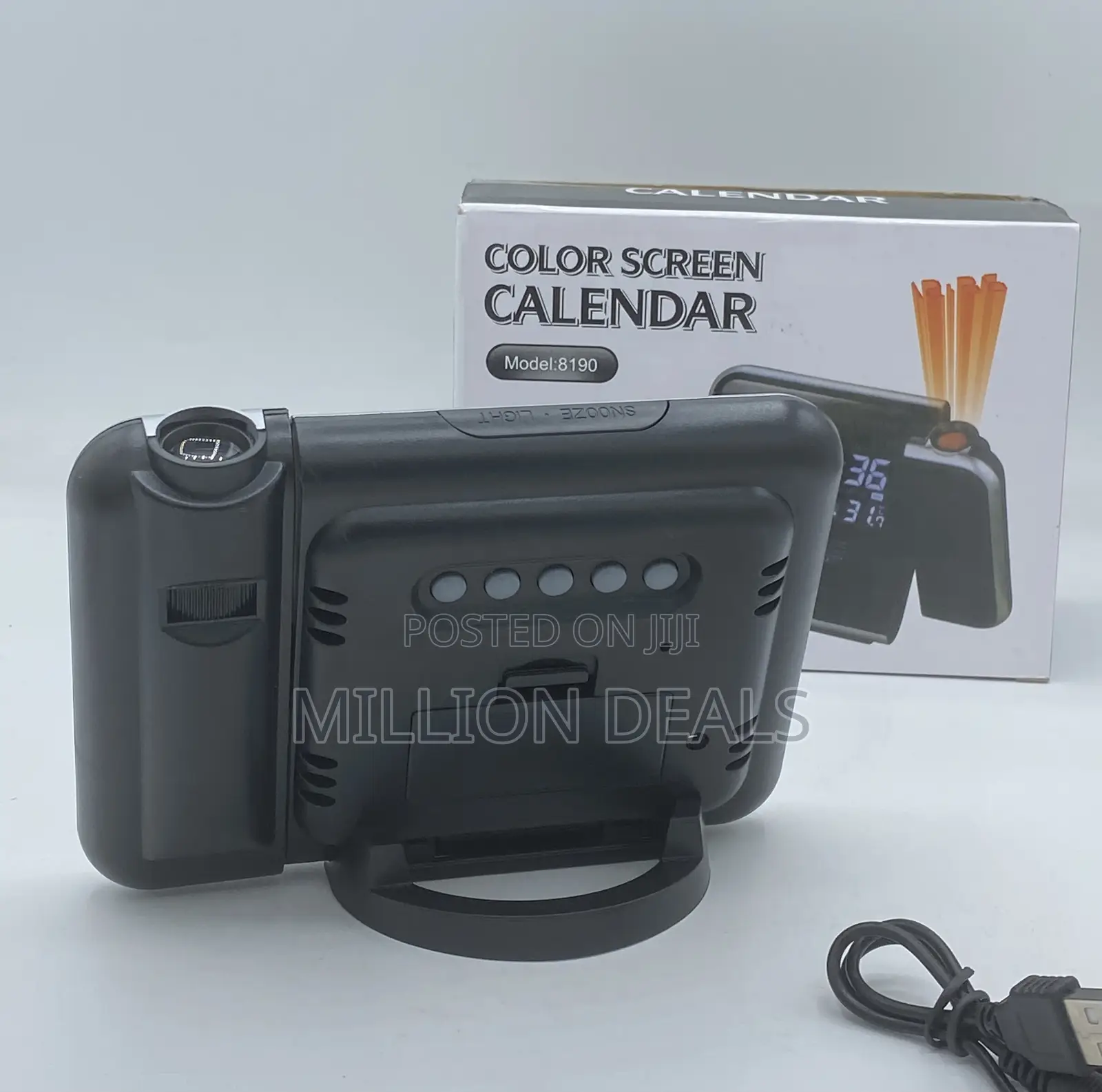 COLOR SCREEN CALENDAR Temperature Humidity Time Clock