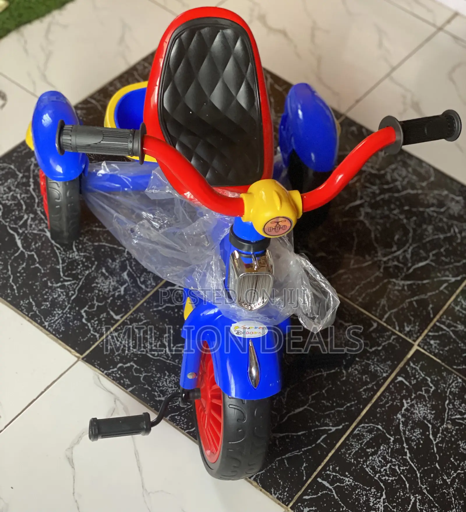 Unique Portable Kids Tricycle Bicycle Age 1- 4years