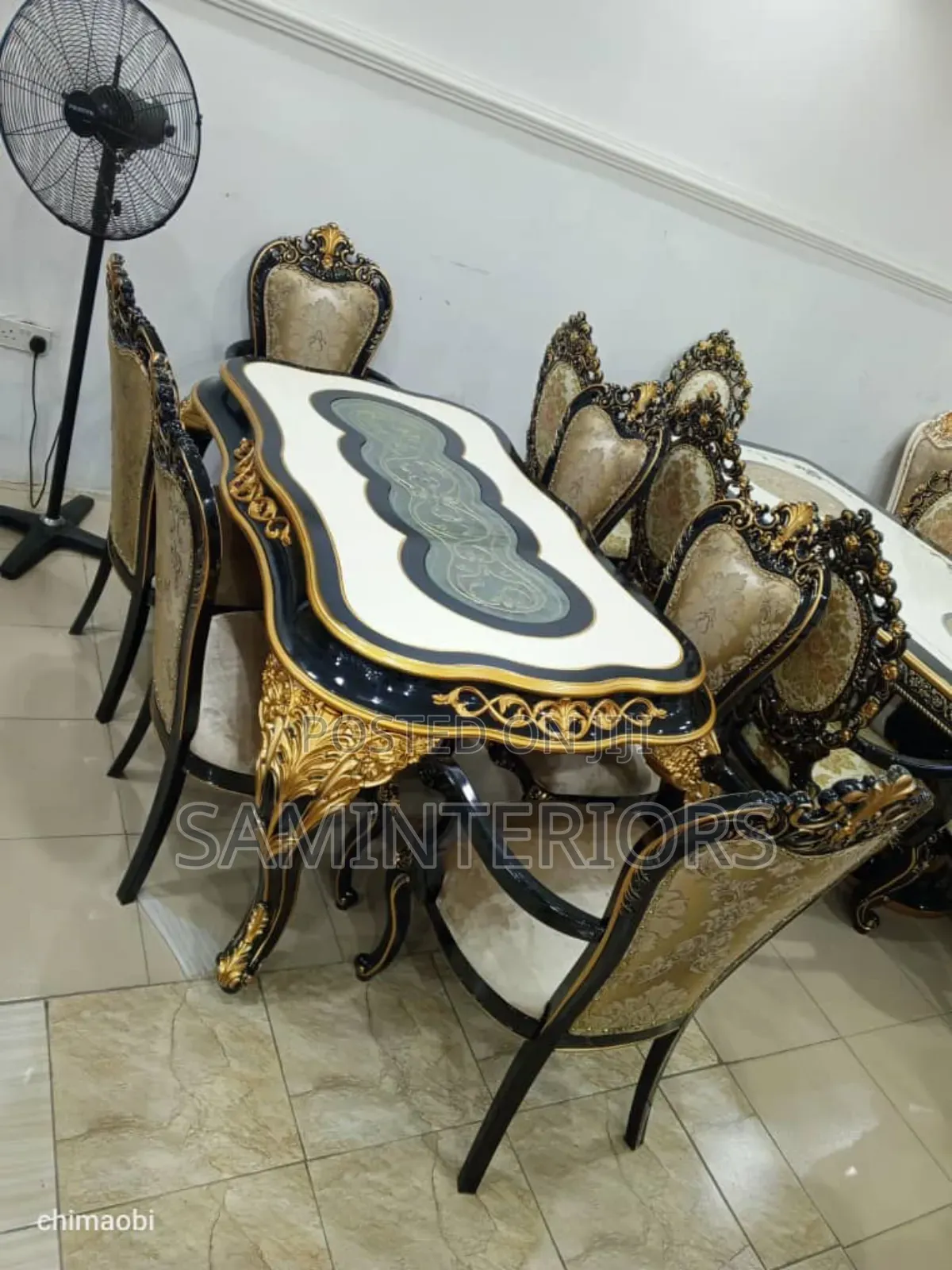 Classic and Modern Royal Dining Set by 6