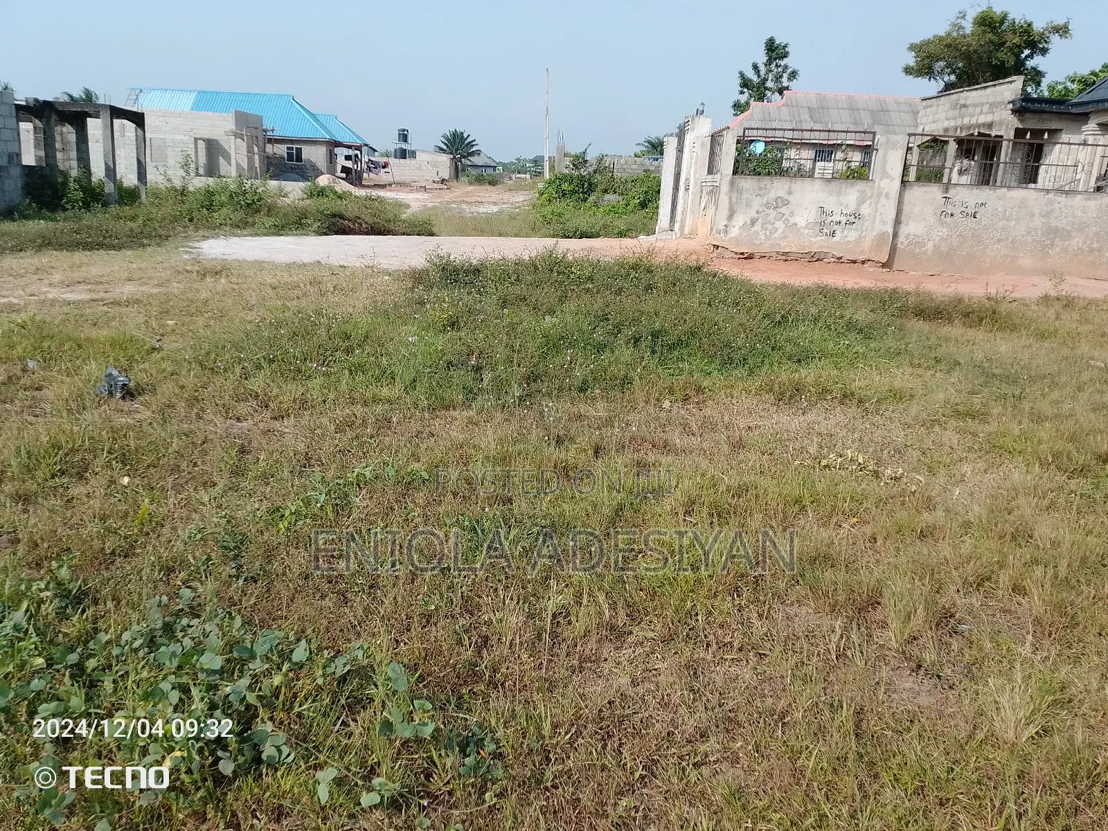 Half a Plot for Sell in Ikd Igbogbo,120/30 Government Approv